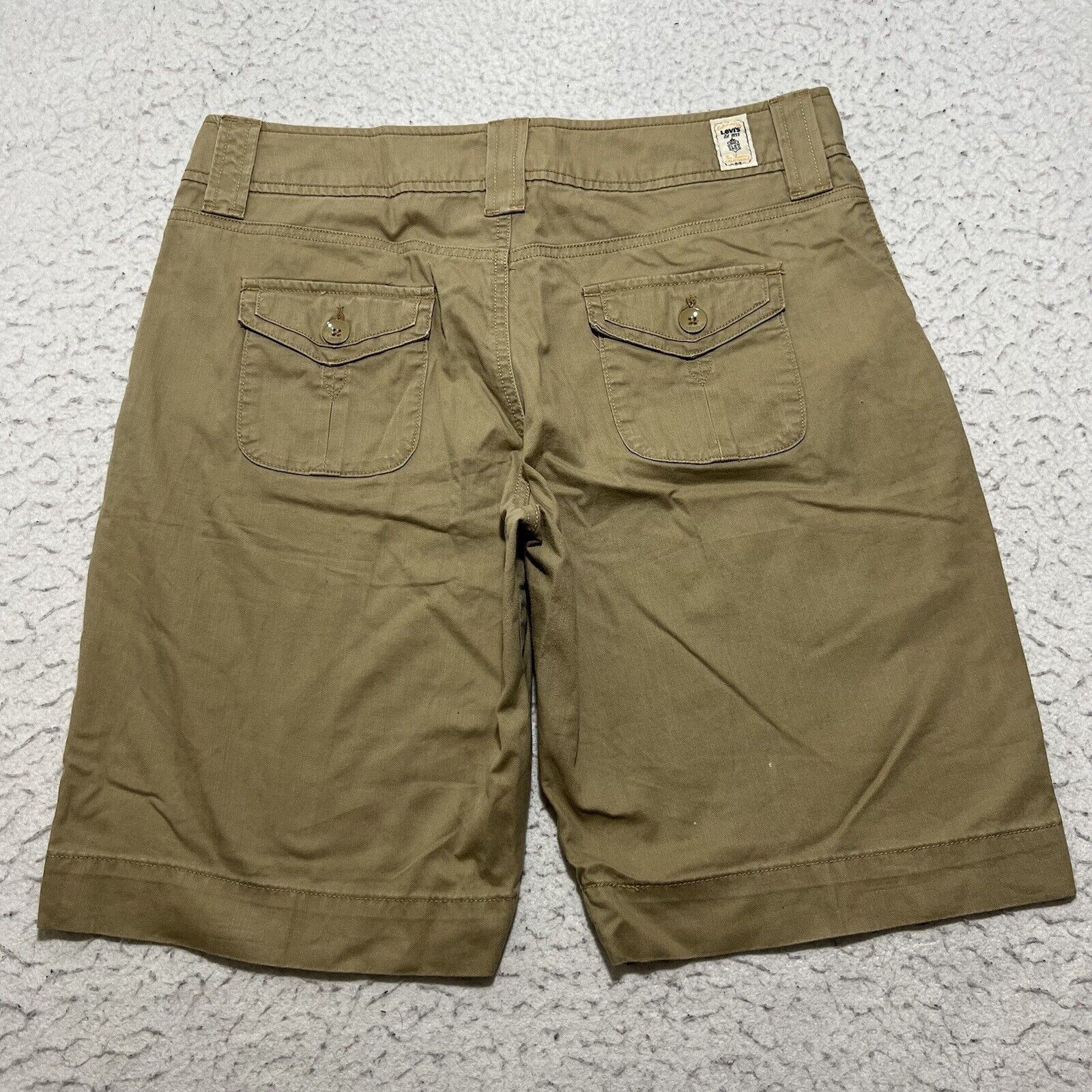 Levi's Levi's Tan Chino Khaki Shorts Crafted With Pride 10" Inseam Size 28" / US 6 / IT 42 - 7 Thumbnail
