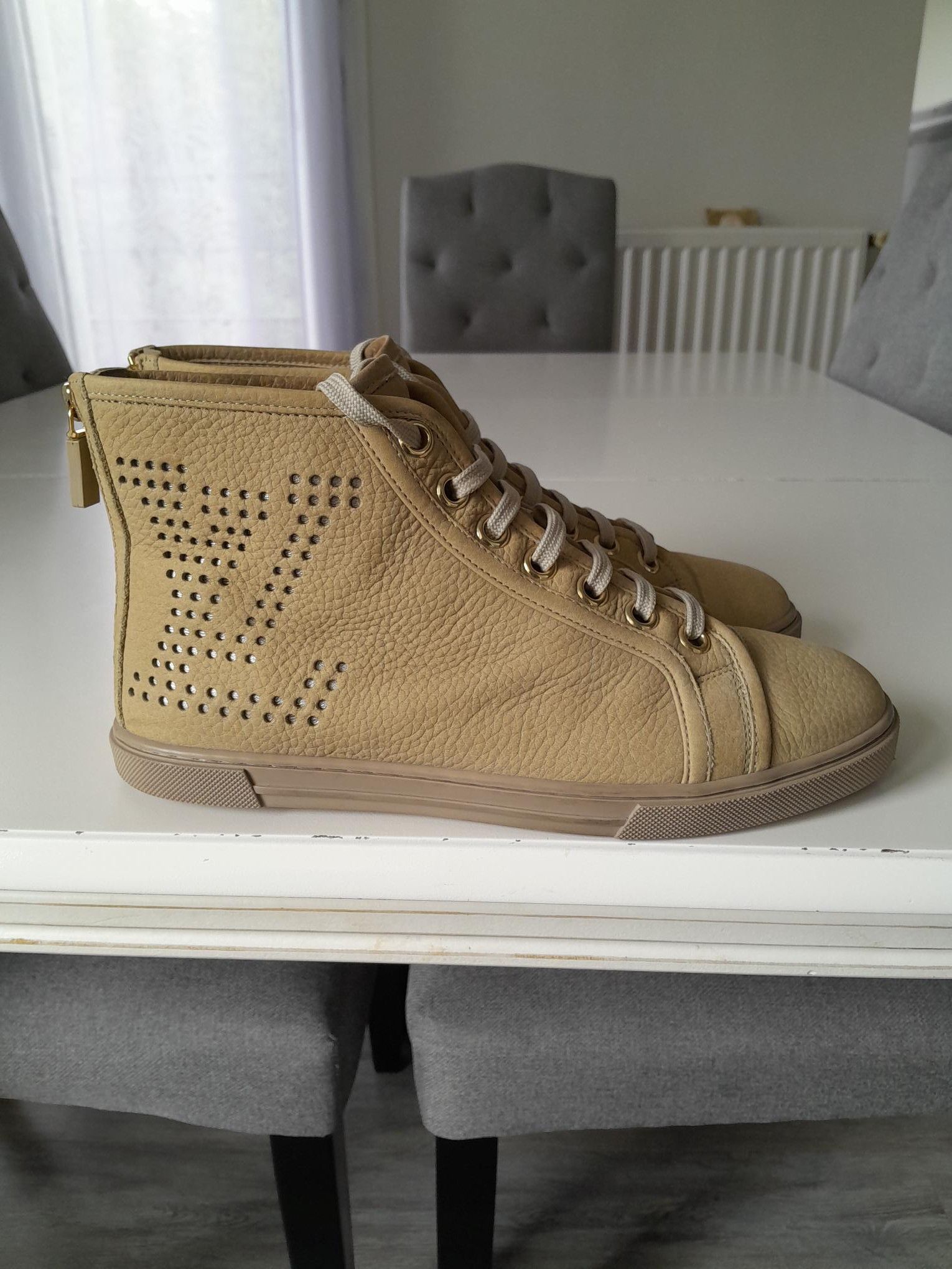 Louis Vuitton BASKETS LOUIS VUITTON PUNCHY Size US 8 / IT 38 - 3 Thumbnail