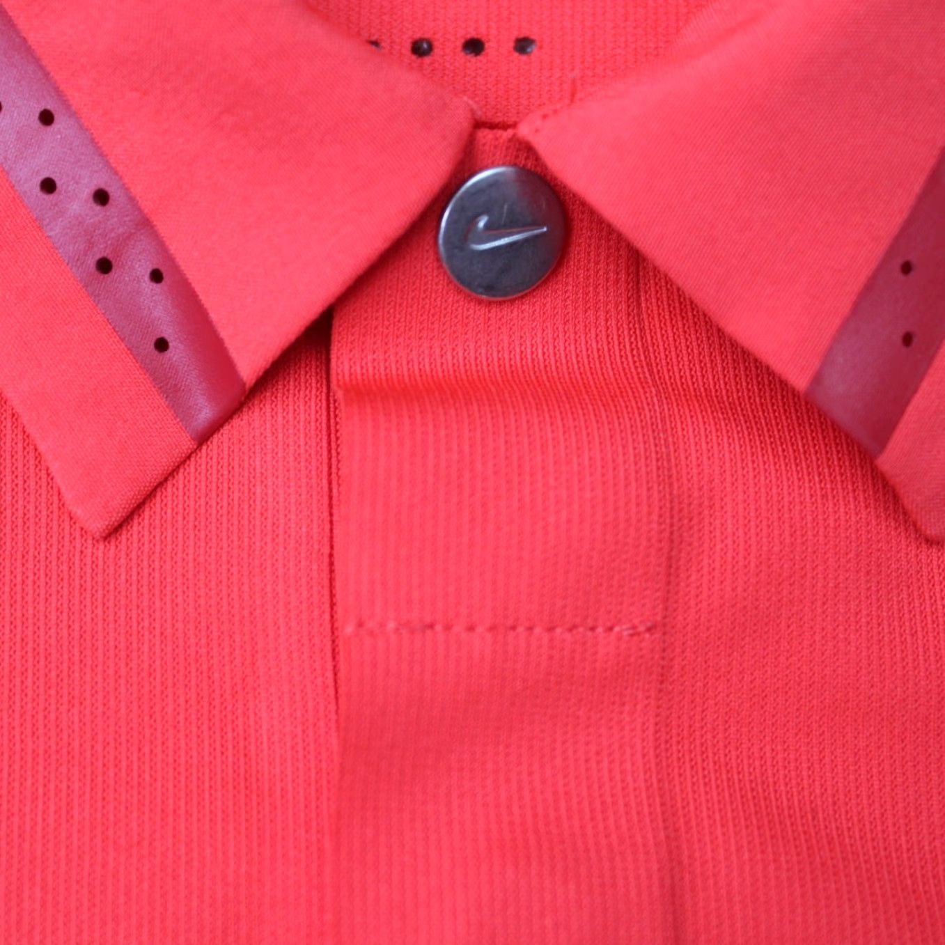 Nike Nike Tiger Woods Polo Shirt Men L Red Dri-Fit Short Sleeve Golf Shirt BWRiese Size US L / EU 52-54 / 3 - 6 Thumbnail