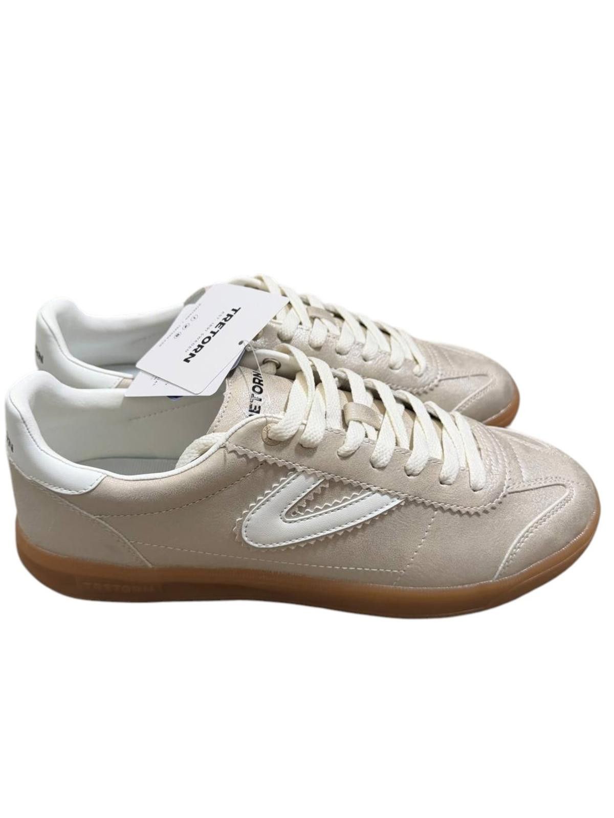 Tretorn Tretorn Skylar Women’s Sneakers – Gold/White – Size 10 Size US 7 / IT 37 - 8 Thumbnail