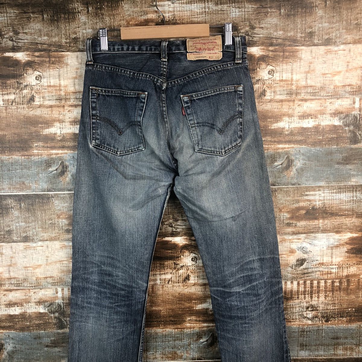 Levi's DLL Levis vintage faded Blue Denim Pants #C291 Size US 29 - 13 Thumbnail