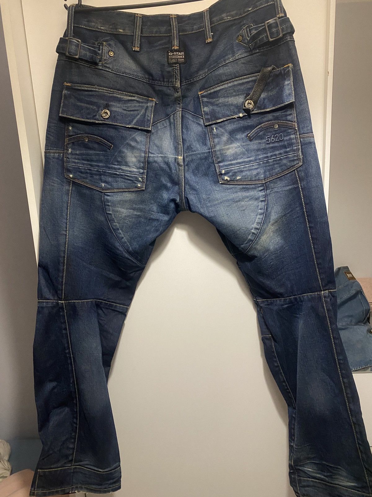 G-Star Multipocket denim jeans G-Star Trail 5620 tapered Size US 33 - 4 Thumbnail