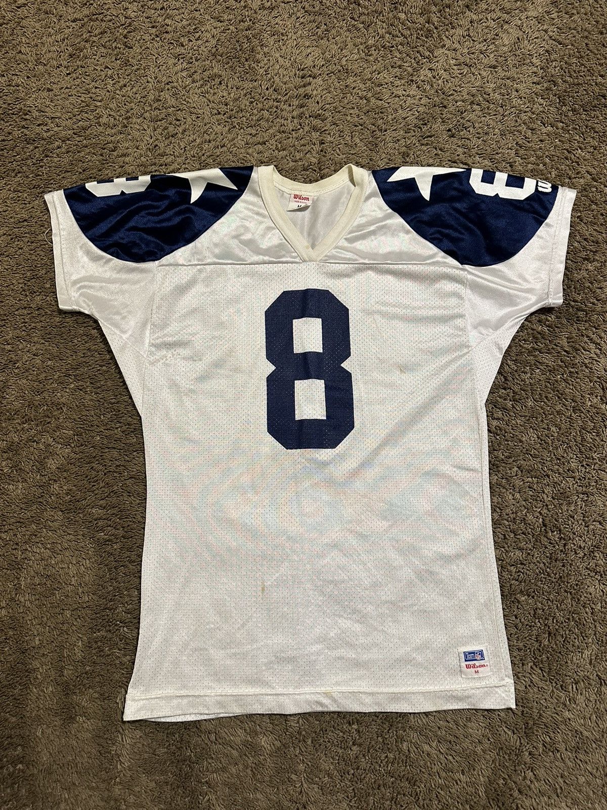 NFL × Vintage × Wilson Vintage NFL Wilson Dallas Cowboys jersey 90s size medium Size US M / EU 48-50 / 2 - 1 Thumbnail