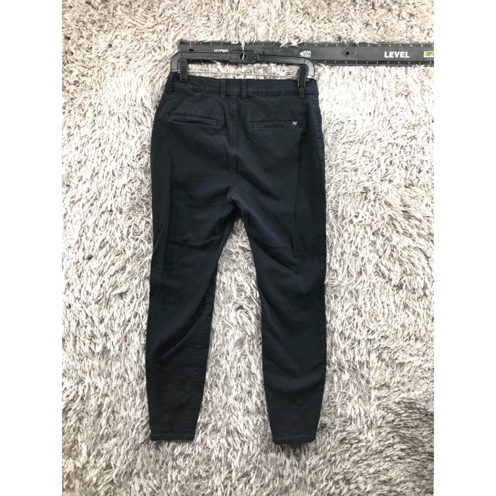 Gap Gap Pants Womens Size 10 Skinny Ankle Black Stretch Size 32" / US 10 / IT 46 - 5 Thumbnail