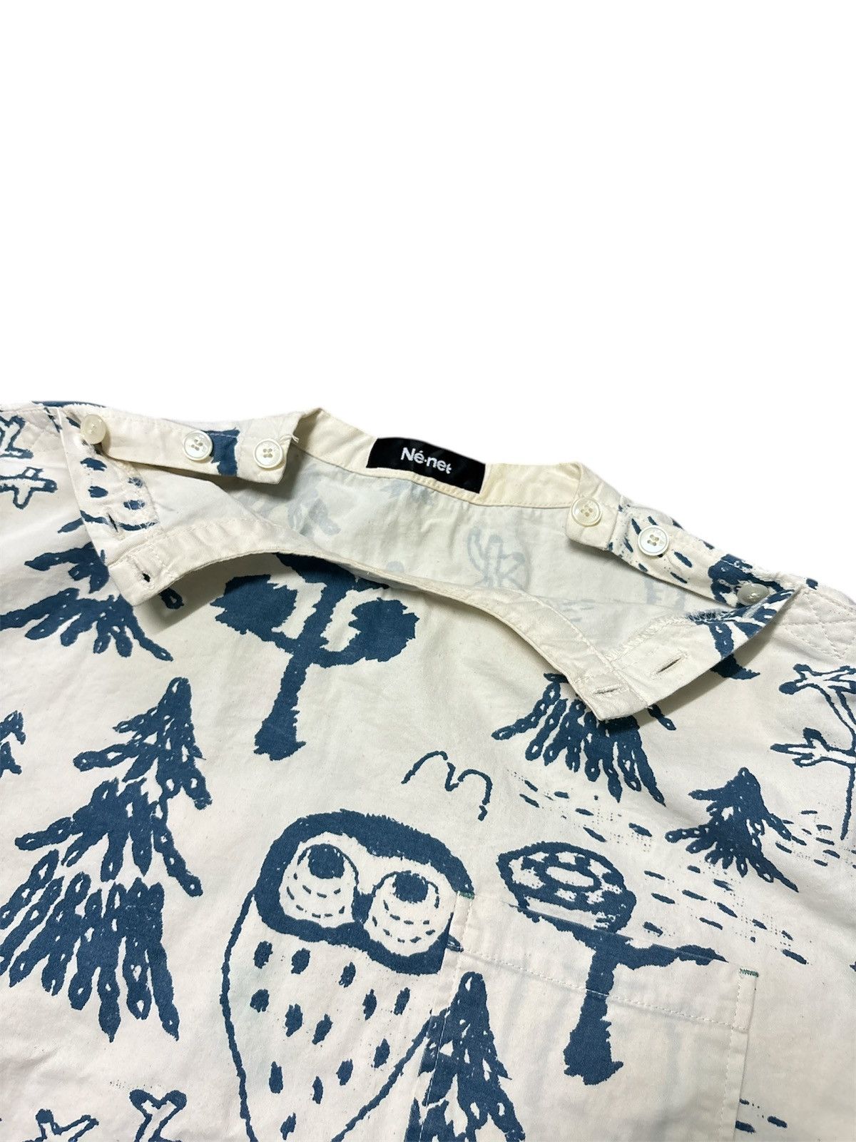 Ne-Net ‼️RARE‼️NE-NET BY ISSEY MIYAKE FOREST OWL TEE🔥 Size US M / EU 48-50 / 2 - 13 Thumbnail