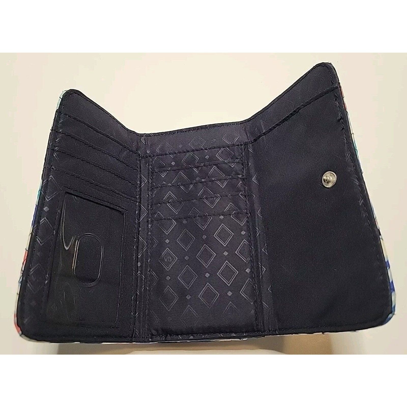 Vera Bradley Vera Bradley Crossbody Wallet Purse Lotus Floral Swirl Size ONE SIZE - 6 Thumbnail