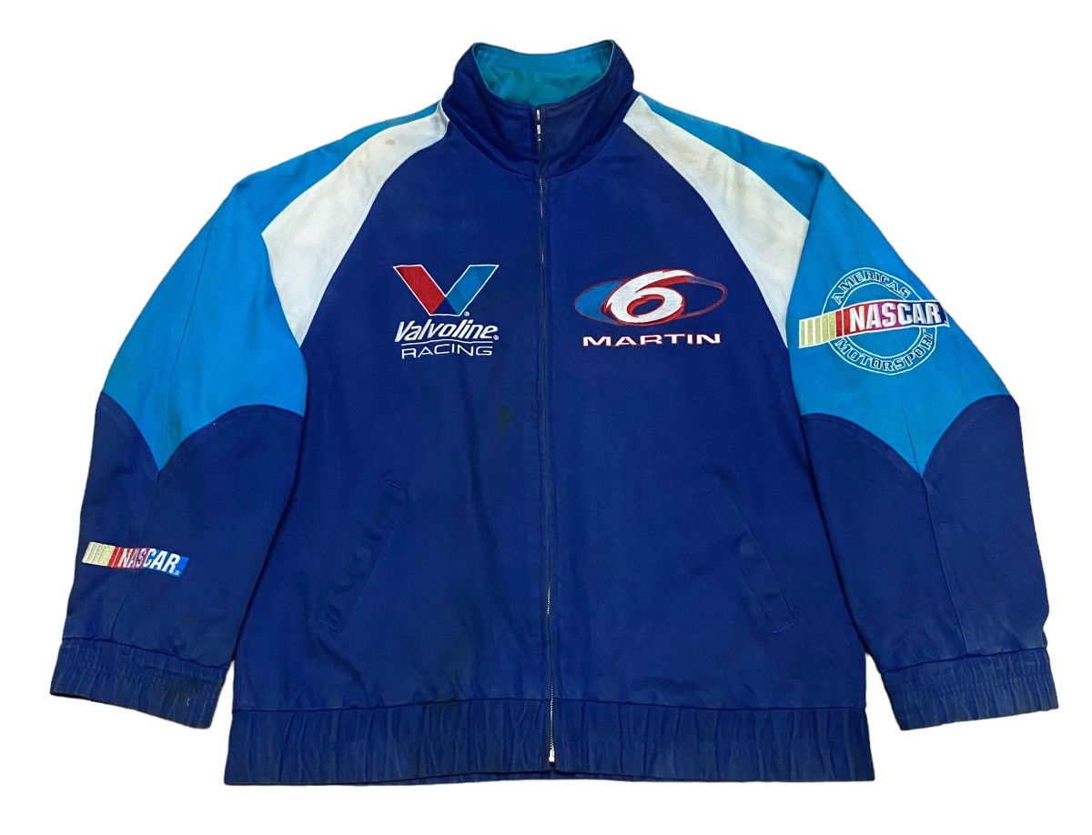 NASCAR Vintage Brand Nascar Valvoline Racing Jacket 1990s Size US M / EU 48-50 / 2 - 2 Thumbnail