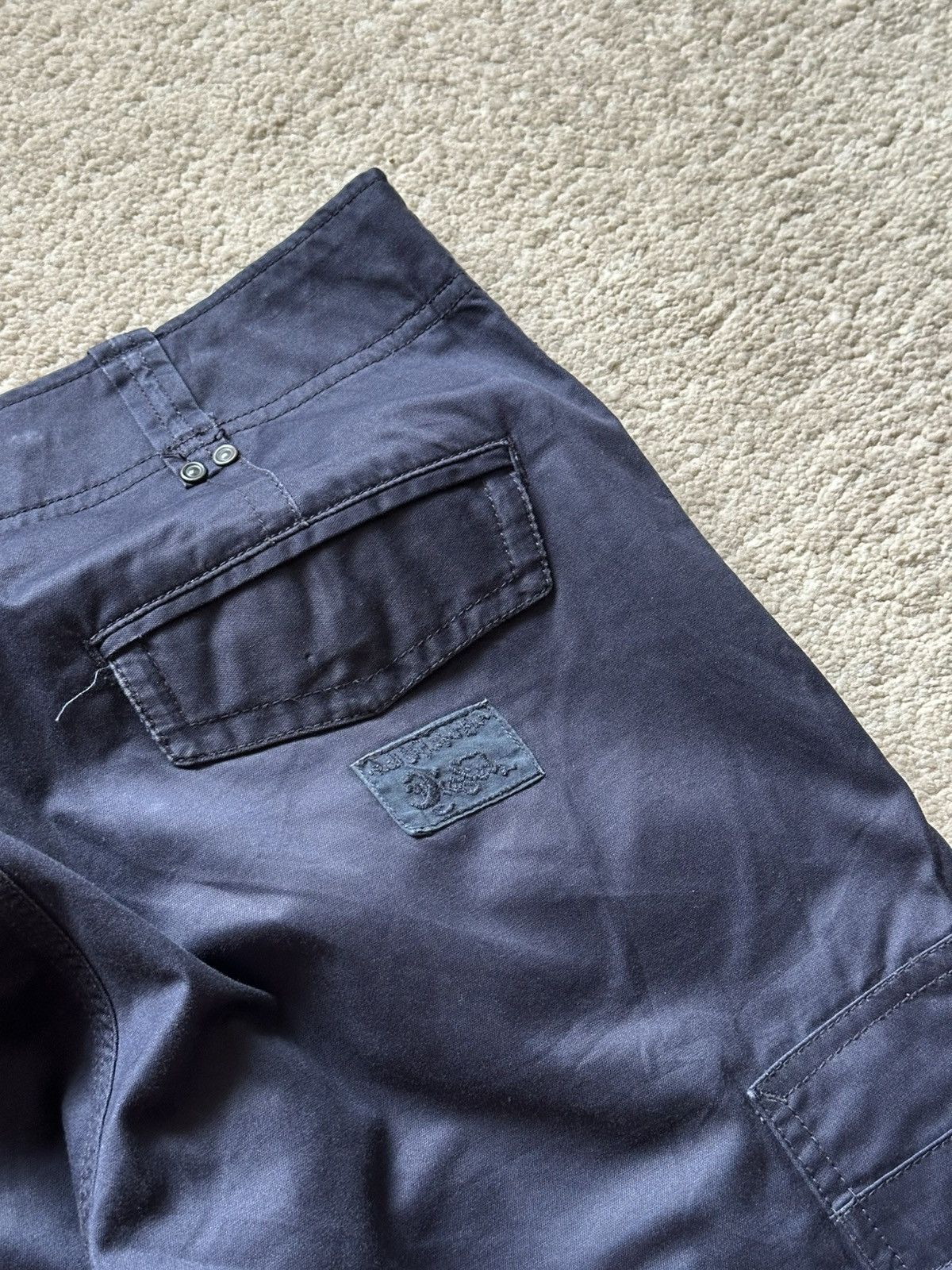 Diesel 2000s Diesel Navy Cargo Pant Size US 32 / EU 48 - 11 Thumbnail
