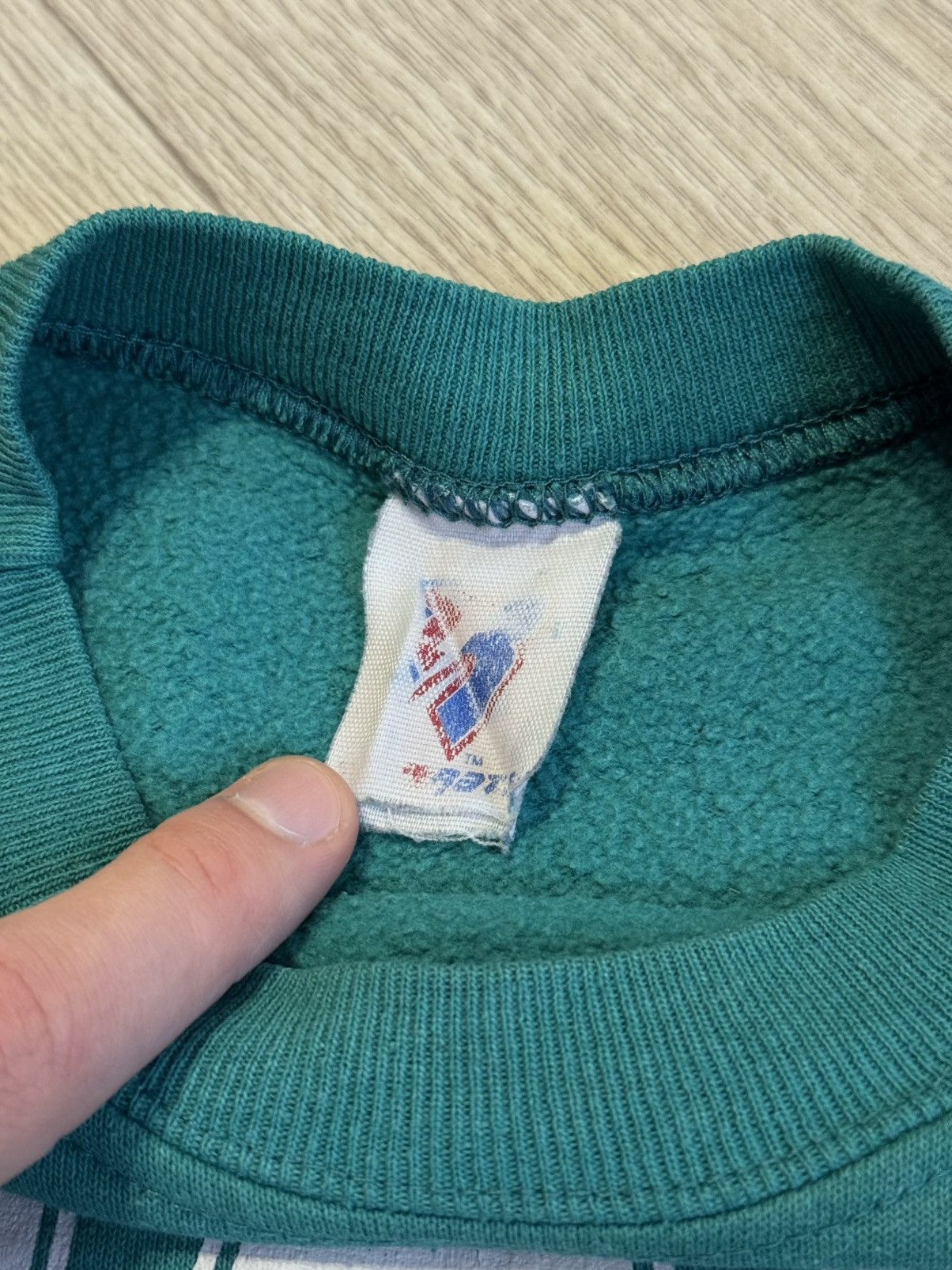 Vintage 🔷Vintage Miami Dolphins NFL Sweatshirt 90s🔷 Size US M / EU 48-50 / 2 - 5 Thumbnail