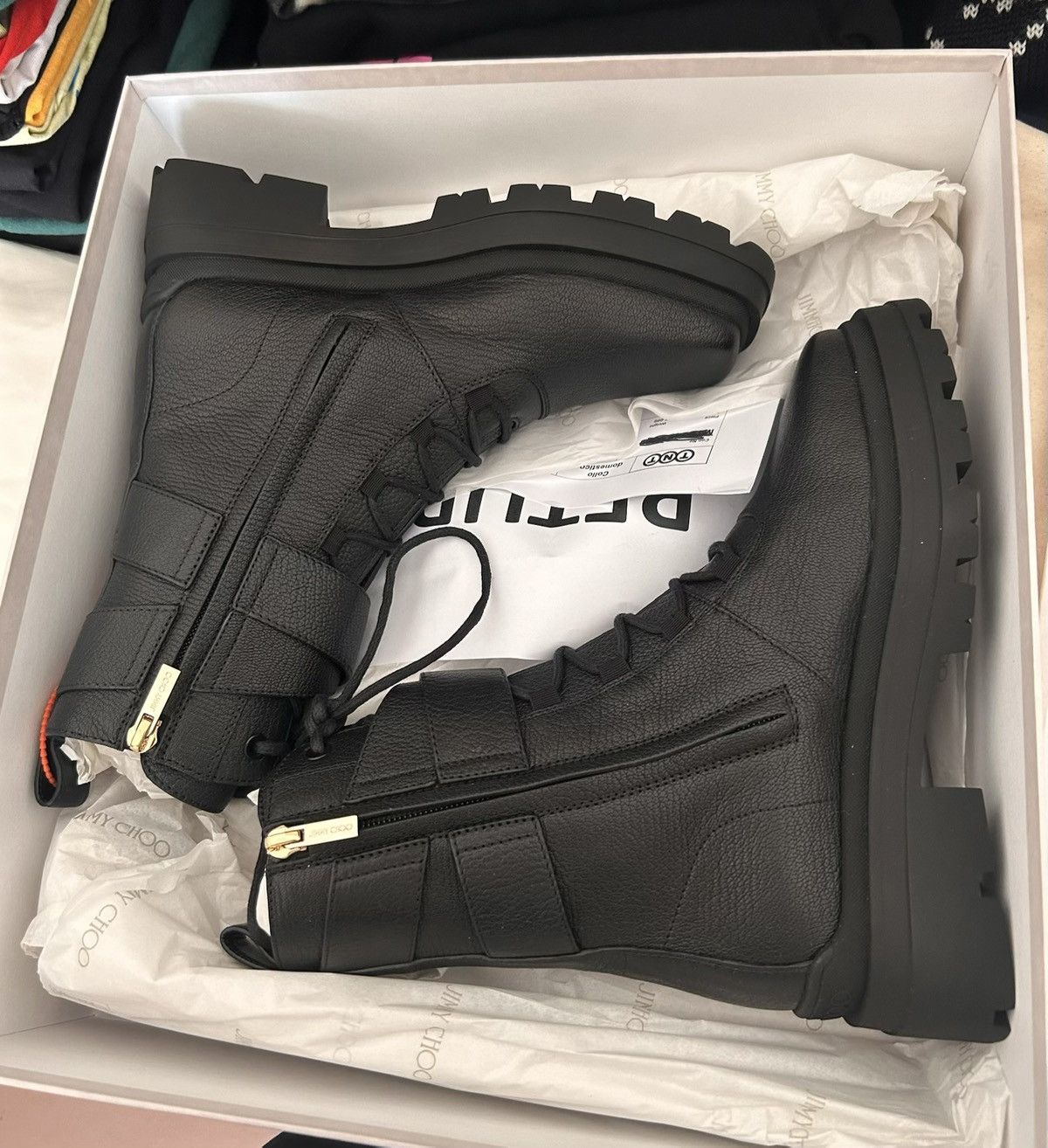 Jimmy Choo Jimmy Choo Noemi 45 Boots Size US 7 / IT 37 - 6 Thumbnail