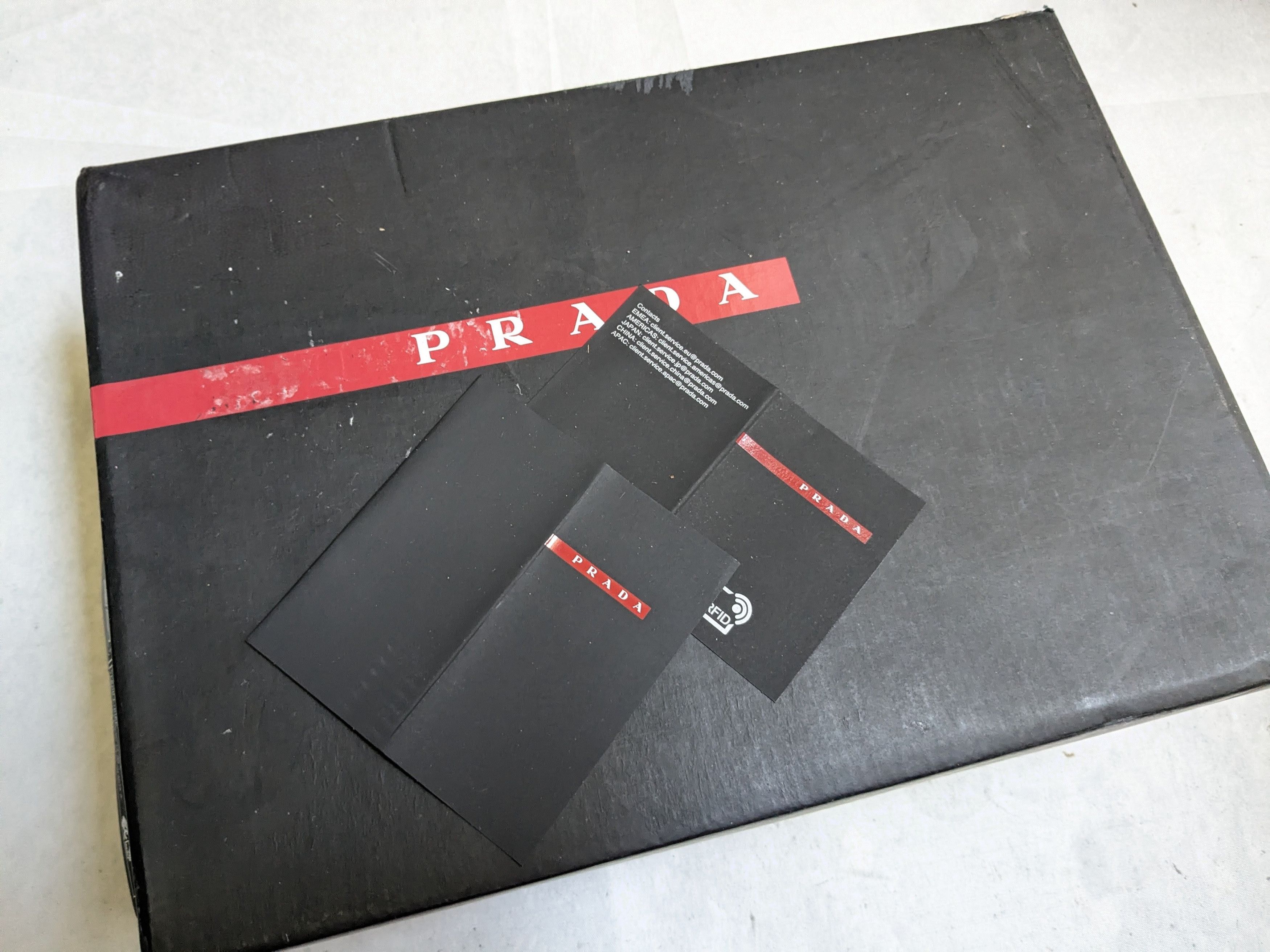 Prada Prada America's Cup Sneakers Red Patent Leather 11.5 Low Size US 11.5 / EU 44-45 - 18 Thumbnail