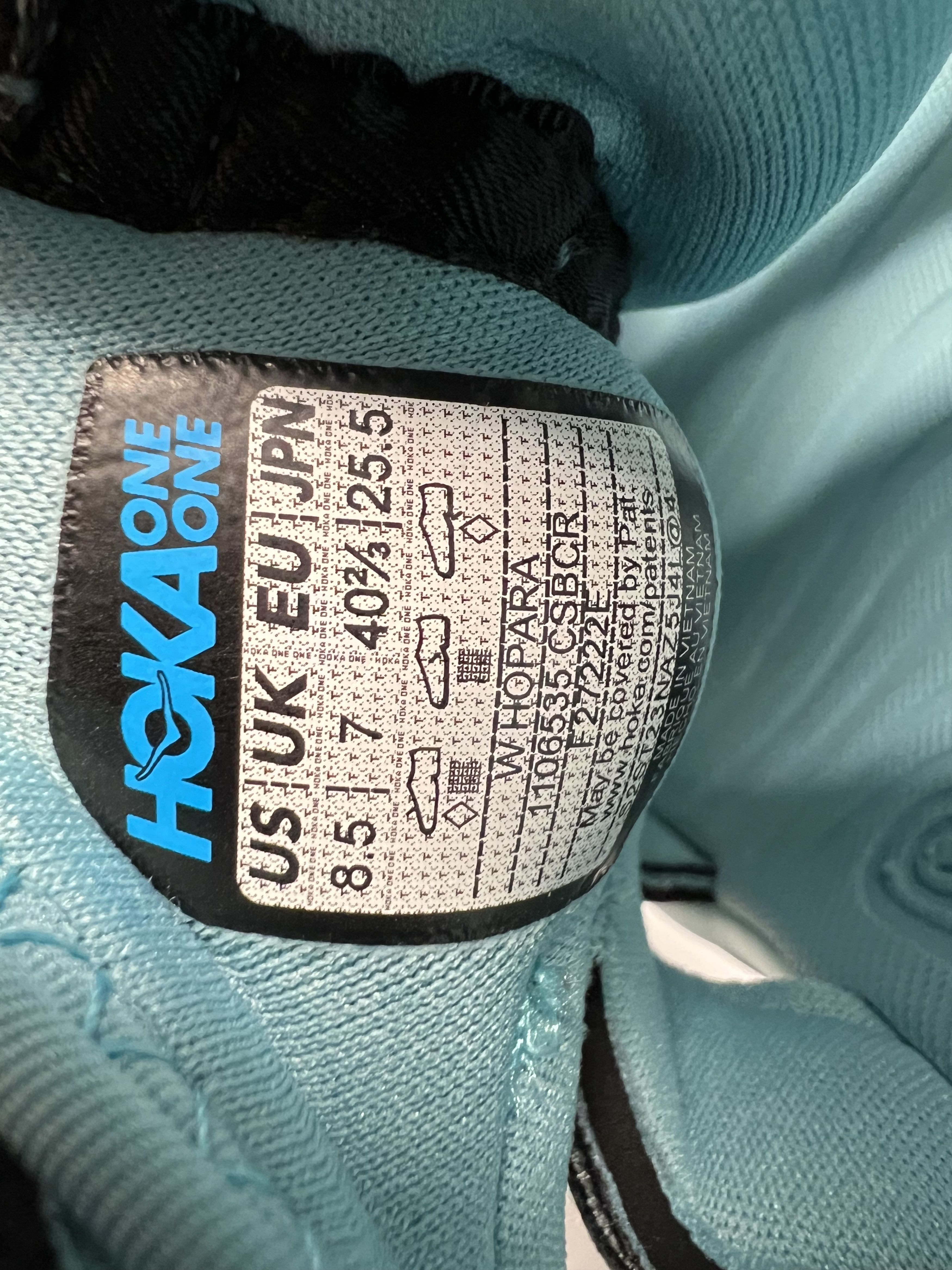 Hoka Hoka One One Hopara Hiking Trail Running Sandal Shoes Size US 8.5 / IT 38.5 - 17 Thumbnail