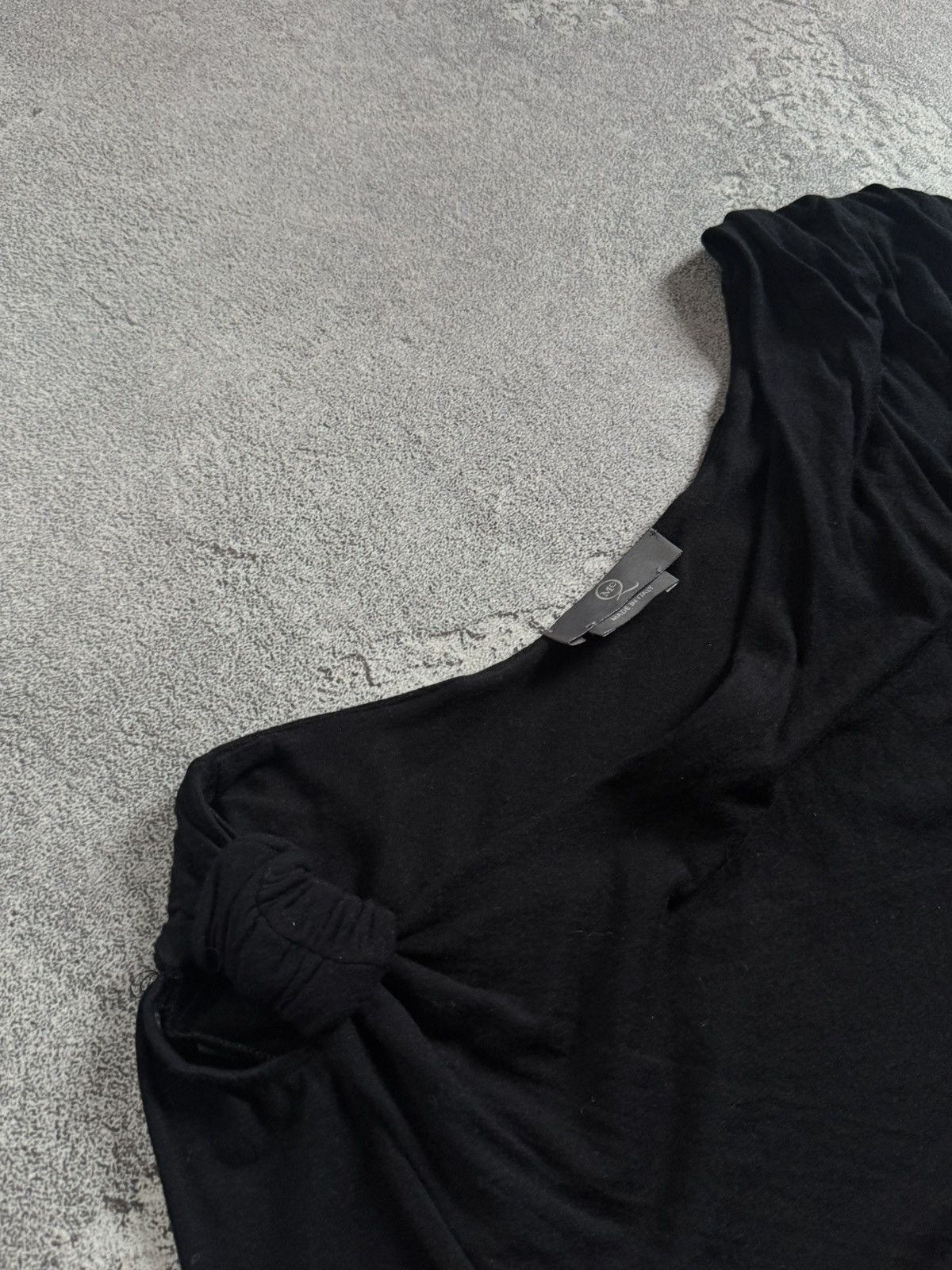 McQ Alexander McQueen MCQ Alexander McQueen L/size black dress 👗 off shoulder Size L / US 10 / IT 46 - 4 Thumbnail
