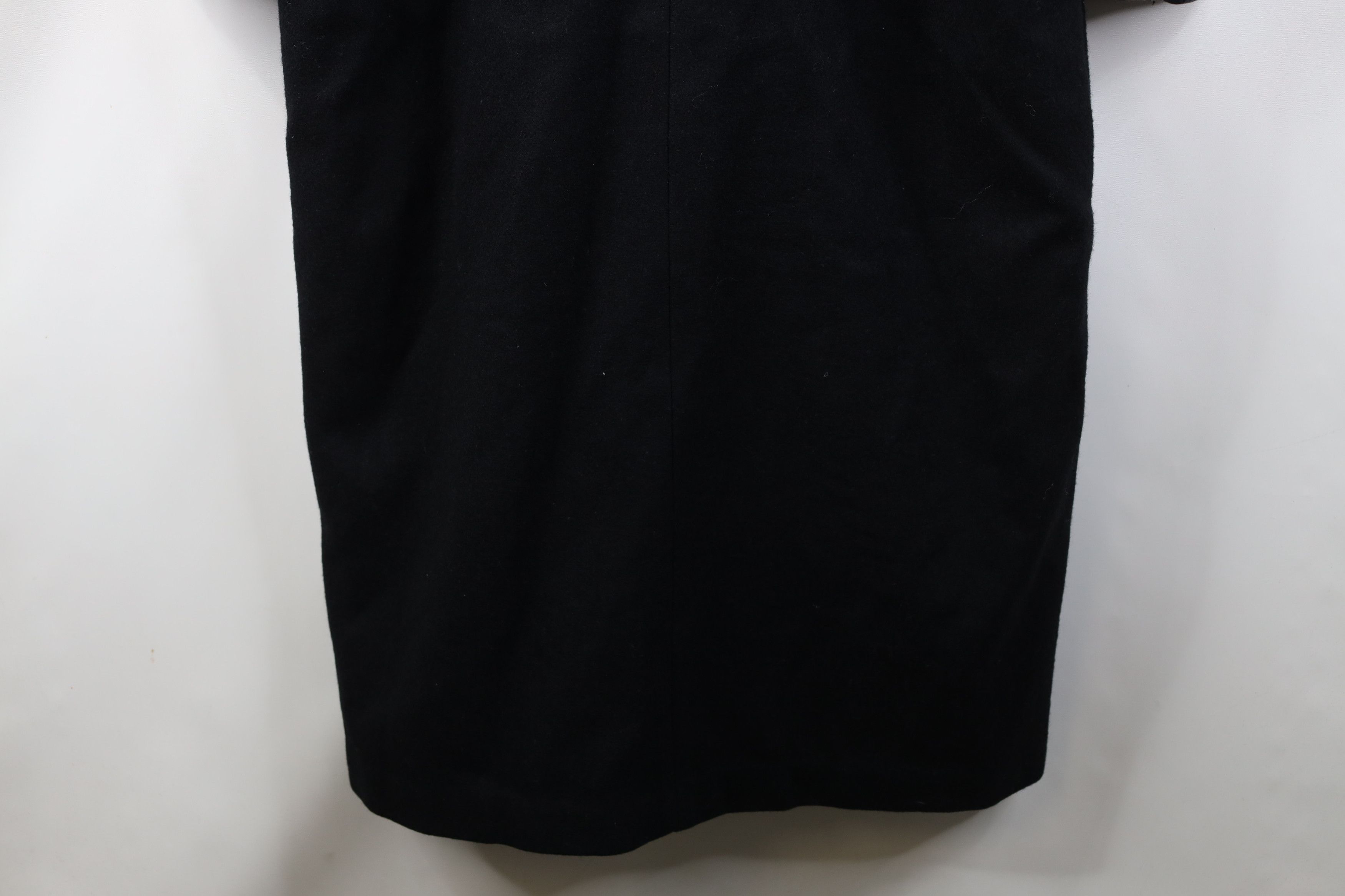 Vintage Vintage 70s 80s Streetwear Trim Trench Coat Jacket Black USA Size XXL / US 16-18 / IT 52-54 - 16 Thumbnail