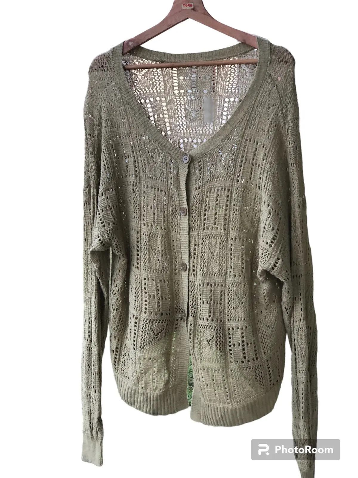 Designer Japanese Urbanity Mesh Netting Pullover Knitting Pattern Size US L / EU 52-54 / 3 - 3 Thumbnail