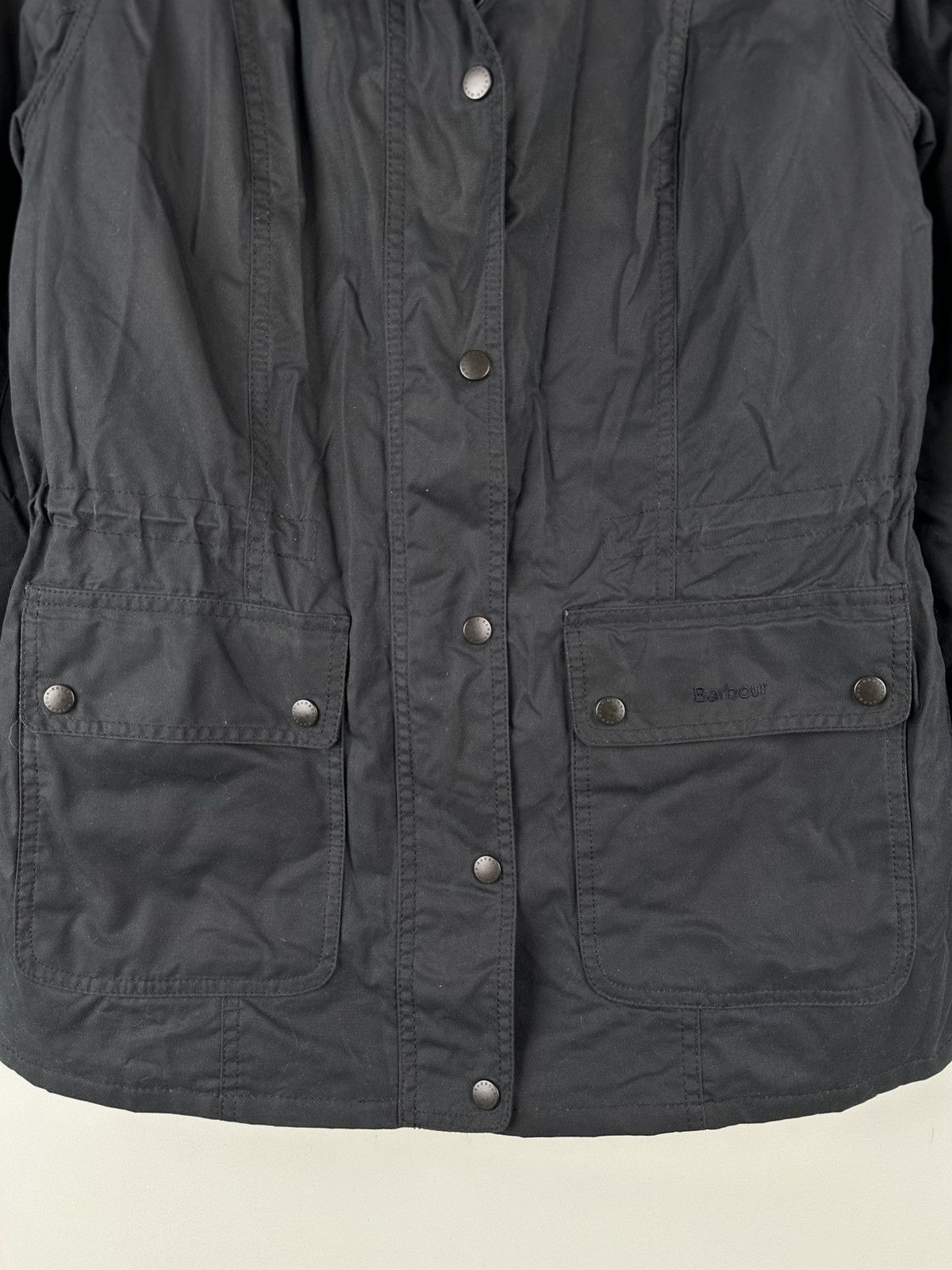 Barbour Barbour Orkney Waxed Jacket Hooded Womens Size L / US 10 / IT 46 - 5 Thumbnail