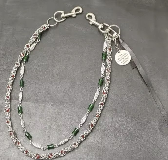 Designer Multilayer Keel Clamp Beads Waist Chain Size ONE SIZE - 3 Thumbnail