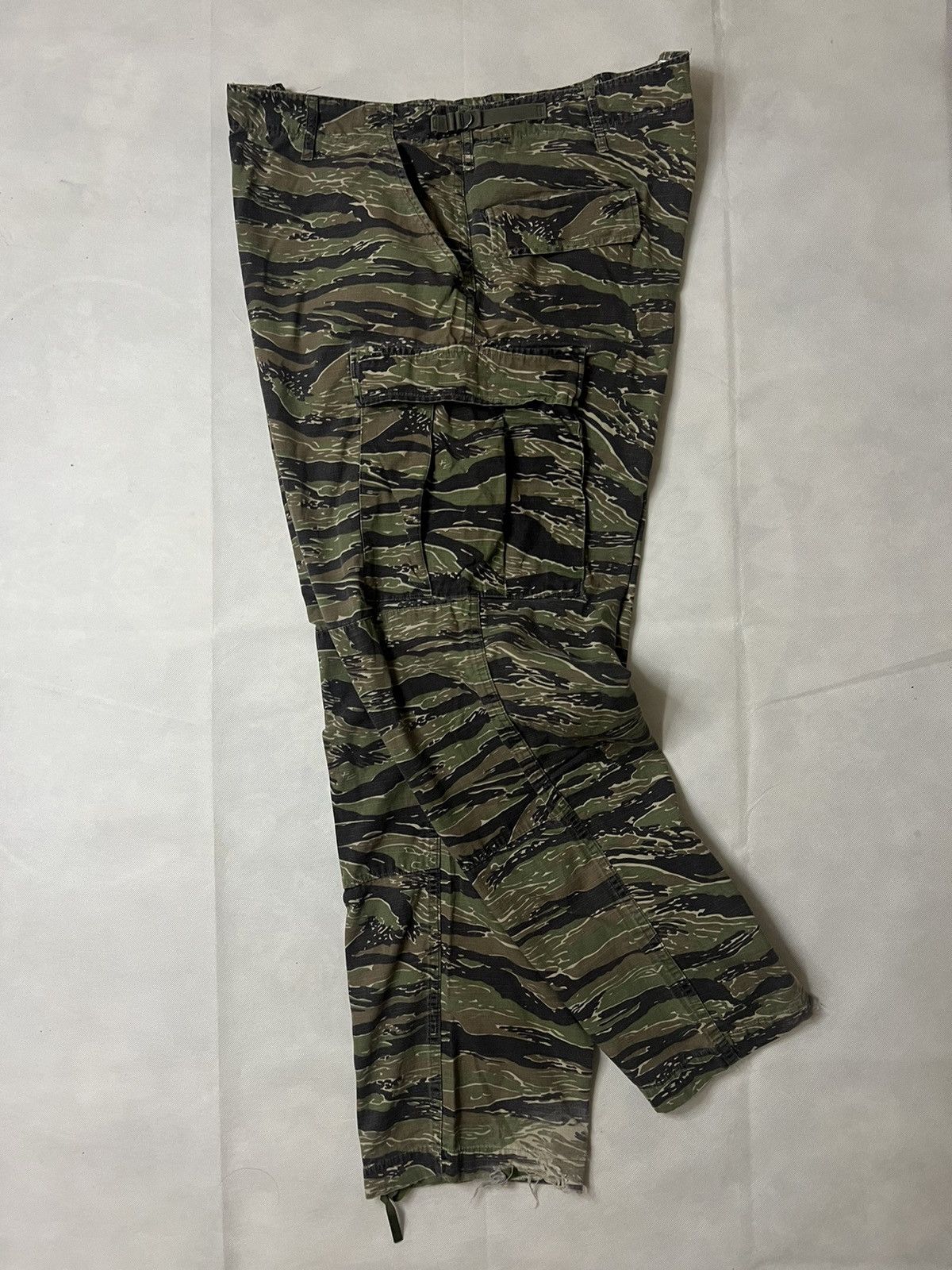 Other Vintage Propper Army Tiger Stripe Combat Trousers Size US 42 / EU 58 - 7 Thumbnail