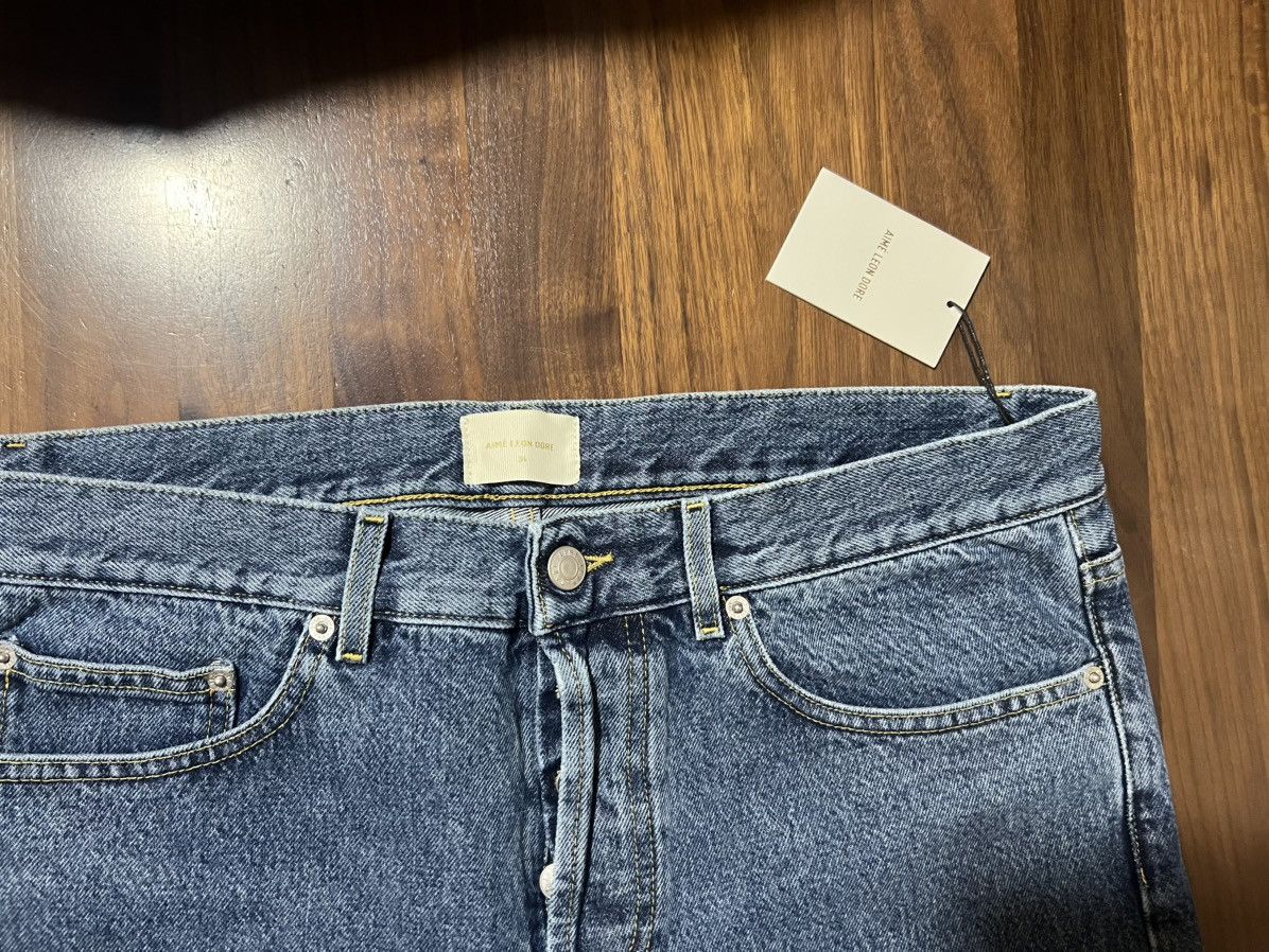 Aime Leon Dore Aime Leon Dore ALD Straight Fit Denim 5-Pocket Blue Jeans 34 Size US 34 / EU 50 - 2 Thumbnail