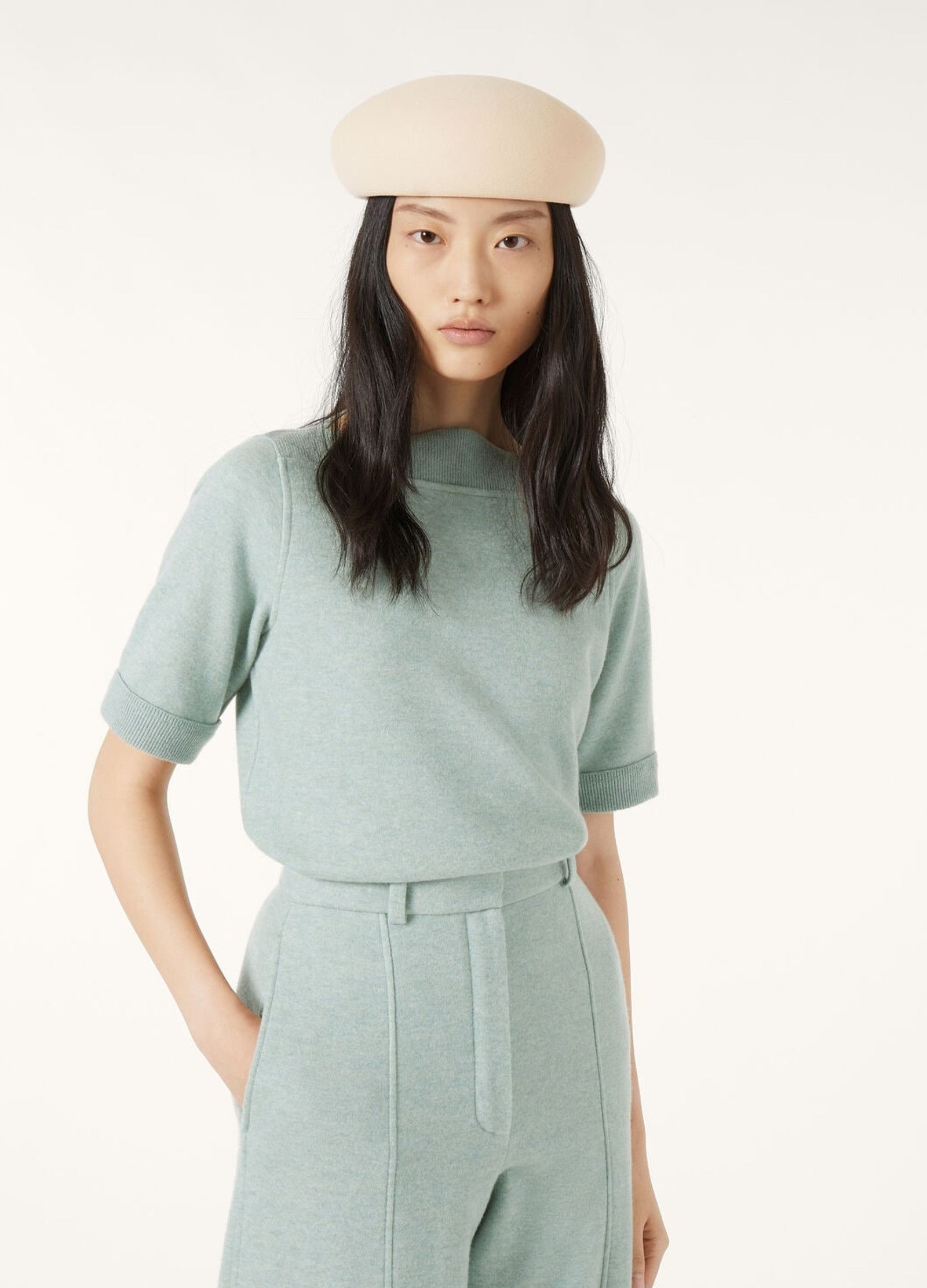 Loro Piana o1srvl11e0526 FAO9108 Rio Bodro Sweater in Light Blue Size L / US 10 / IT 46 - 3 Thumbnail