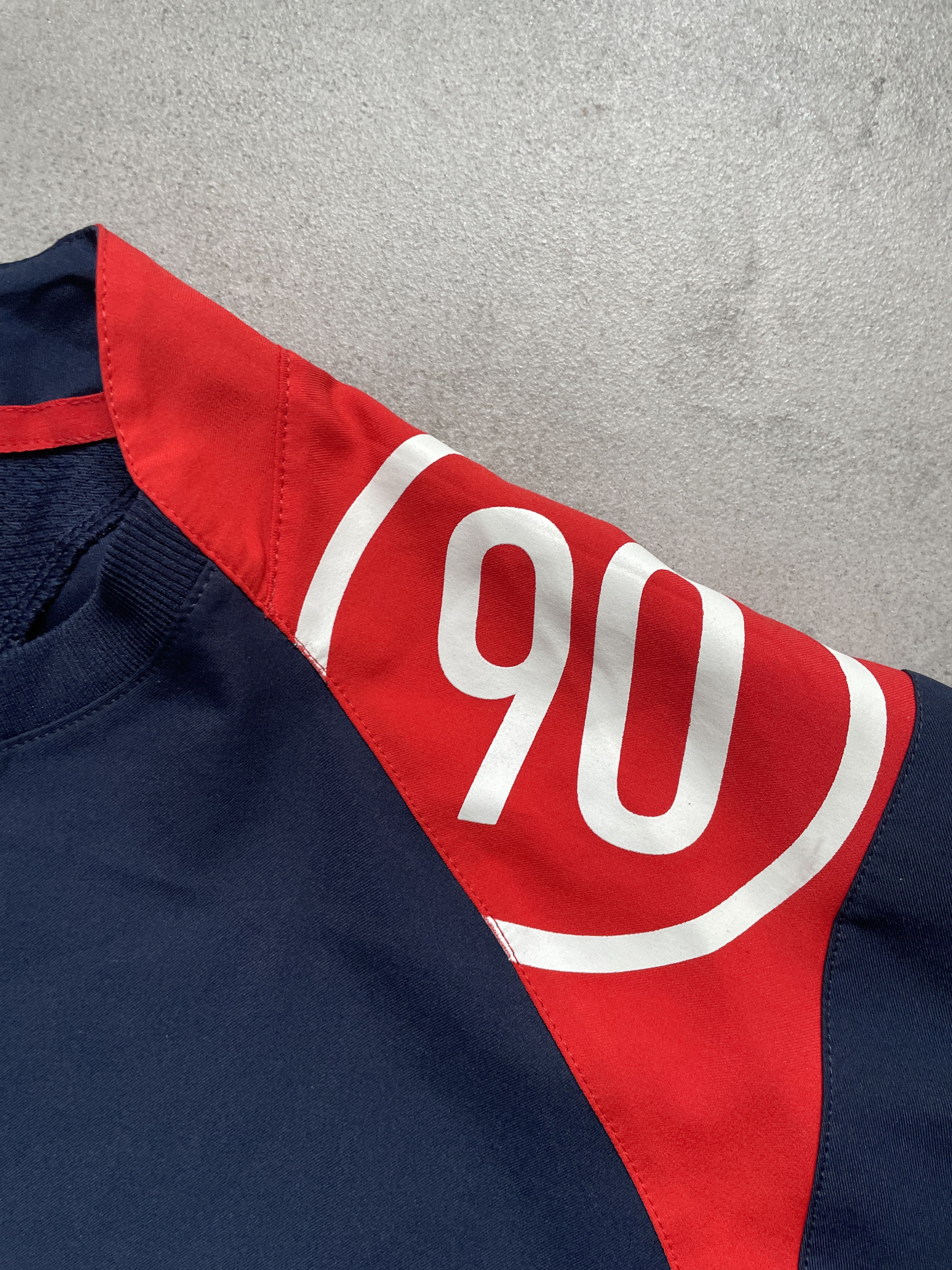 Nike Y2K NIKE TOTAL 90 T90 BLOKE BLOKECORE NAVY RED SHIRT Size US XL / EU 56 / 4 - 3 Thumbnail
