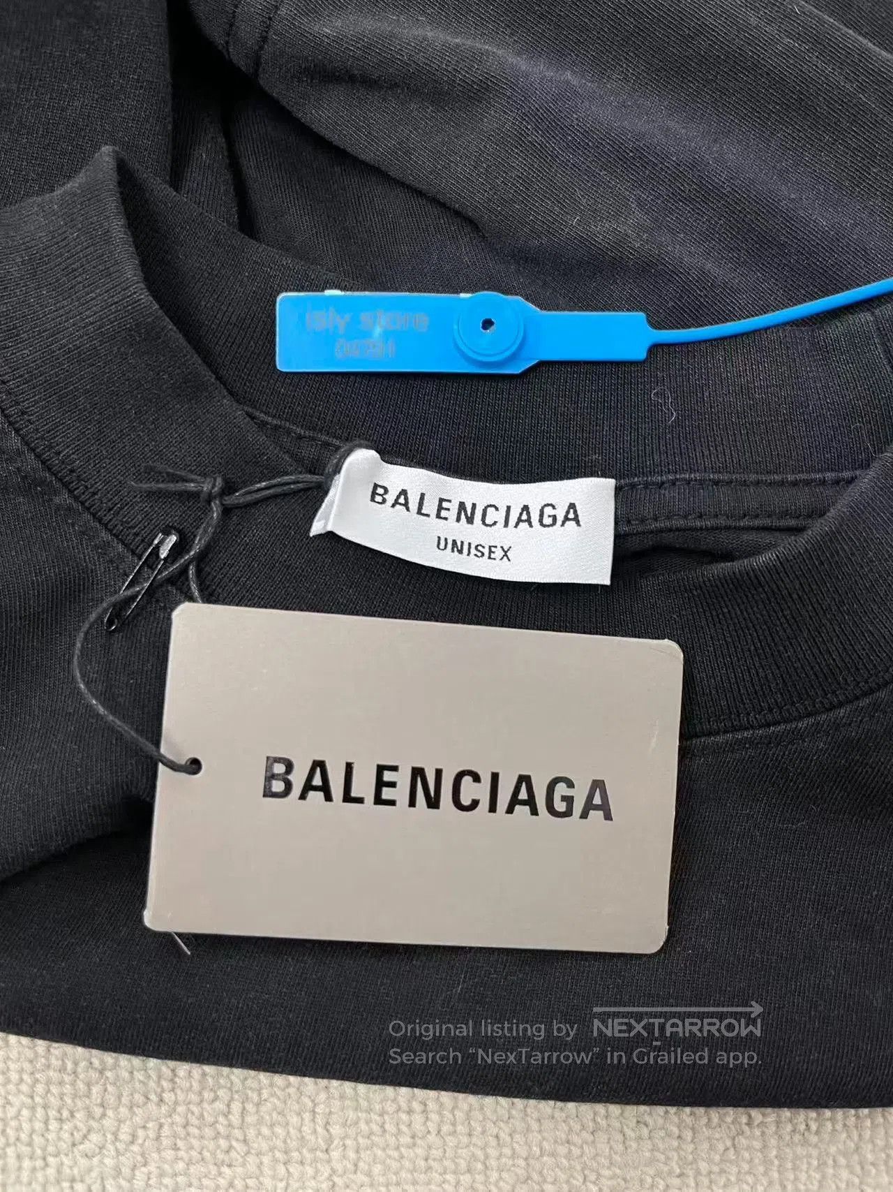 Balenciaga Balenciaga 1917 Logo Retro Washed Oversized T-shirt. Size US S / EU 44-46 / 1 - 4 Thumbnail