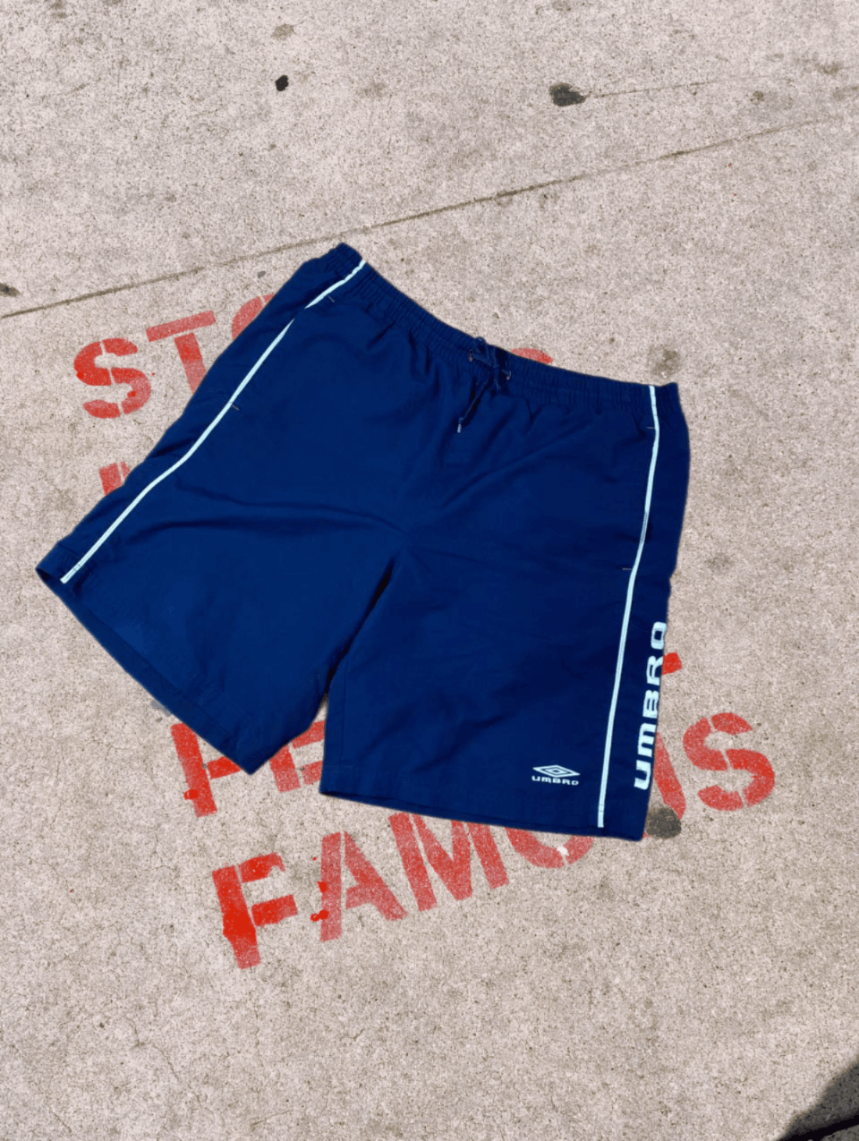 Umbro × Vintage Vintage Y2K 90s Umbro shorts football Umbro Size US 34 / EU 50 - 1 Thumbnail