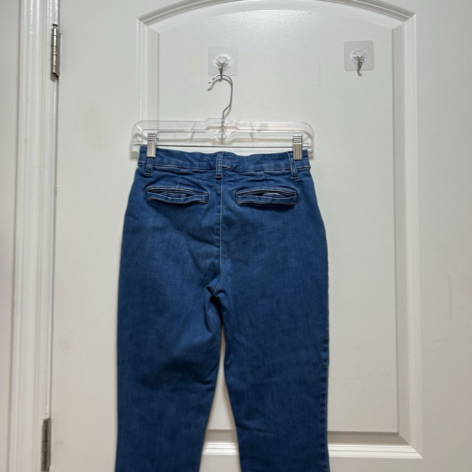 Frank & Eileen Frank & Eileen Wicklow Performance Cropped Blue Denim Jeans Size 25" / US 0 / IT 36 - 10 Thumbnail