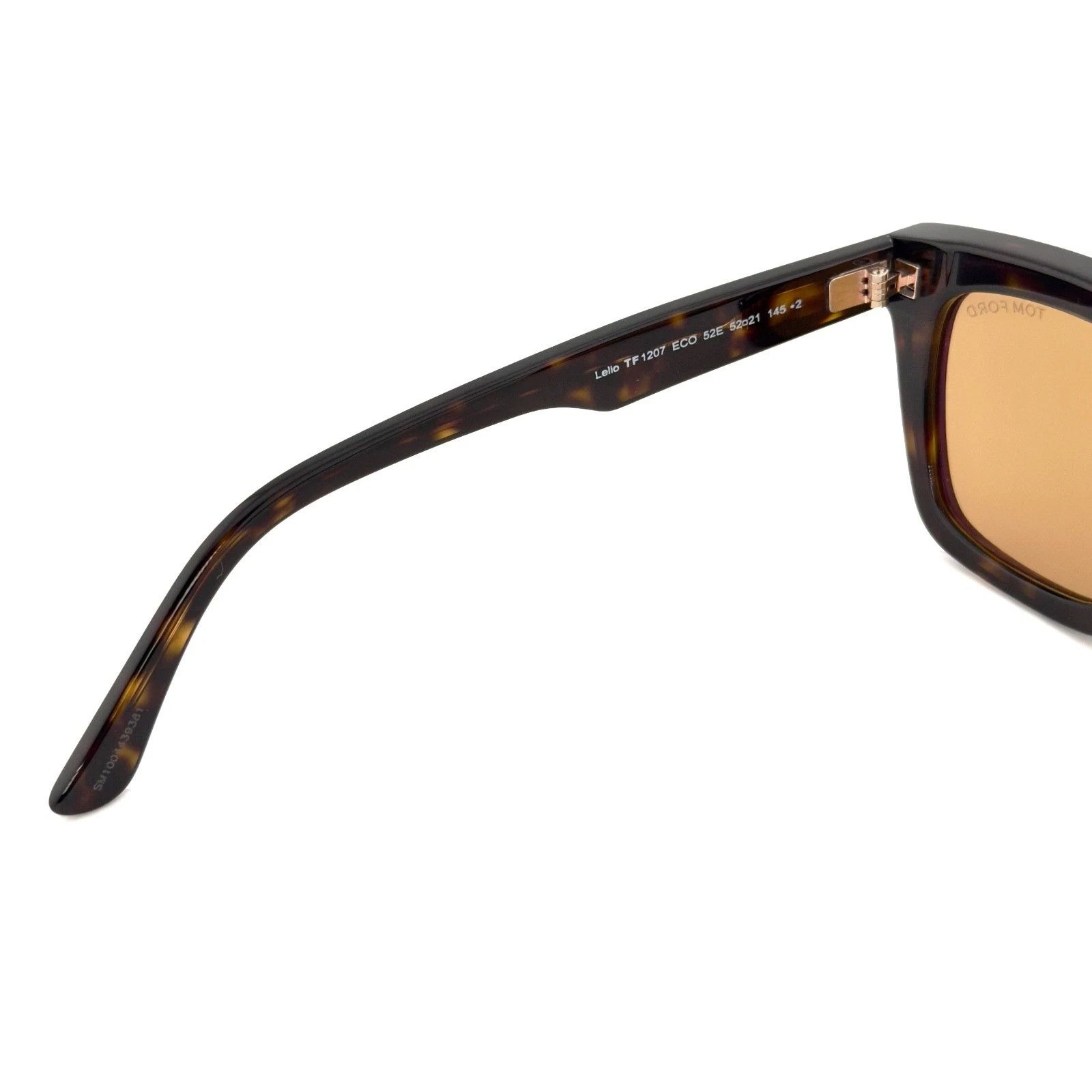 Tom Ford TOM FORD LELIO TF1207 52E Brown Sunglasses 1207 FT1207 Size ONE SIZE - 8 Thumbnail
