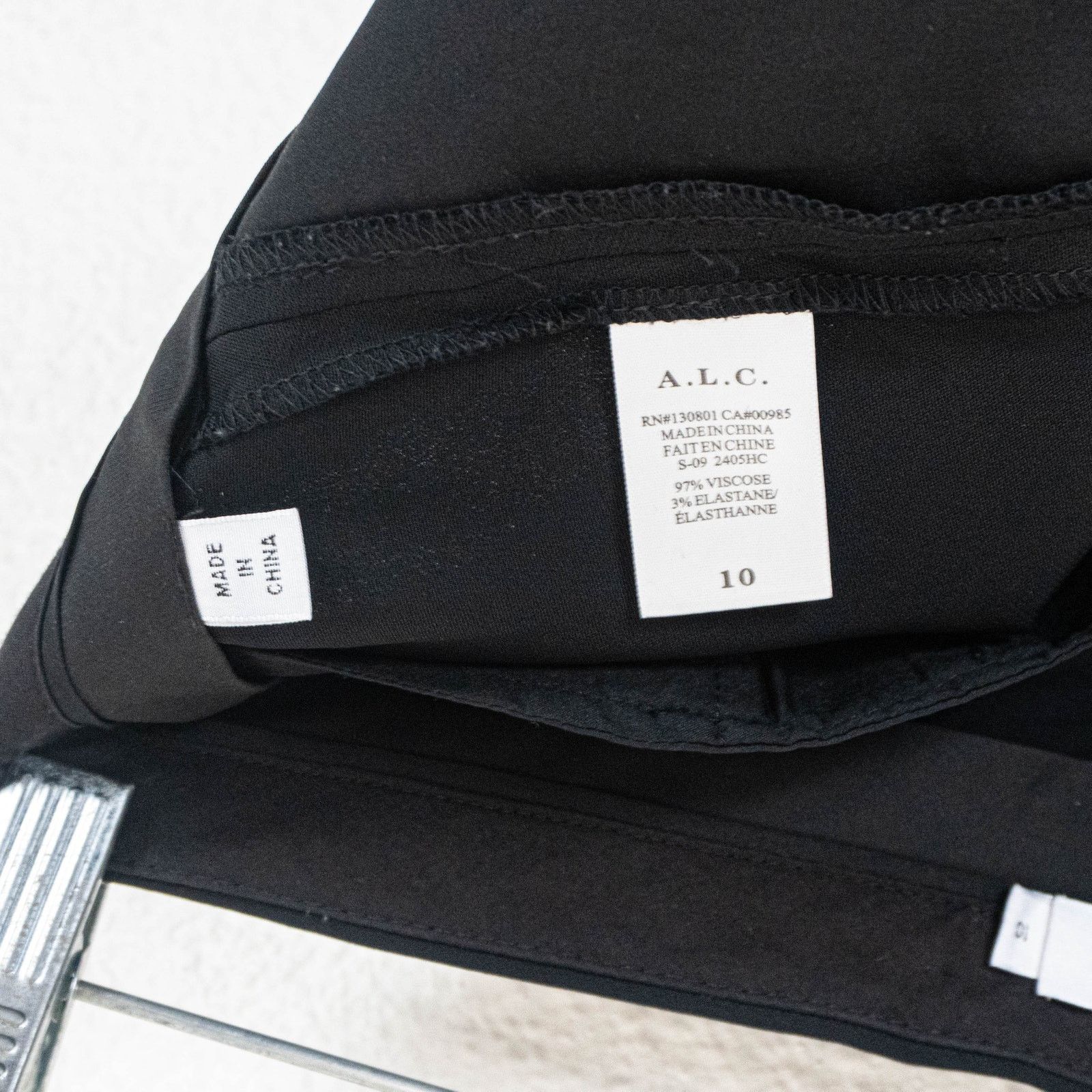 A.L.C. A.L.C. Black Pleated Trouser Pants ankle crop size 10 34w Size 32" / US 10 / IT 46 - 11 Thumbnail