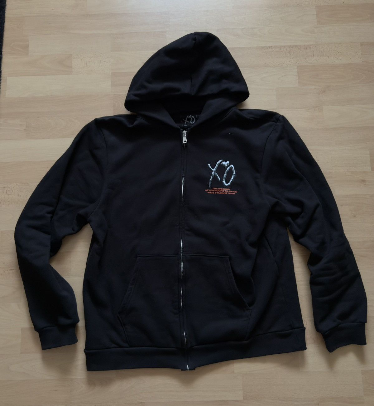 The Weeknd The Weeknd XO After Hours Til Dawn Tour 2025 Zip Up Hoodie Size US XXL / EU 58 / 5 - 2 Thumbnail