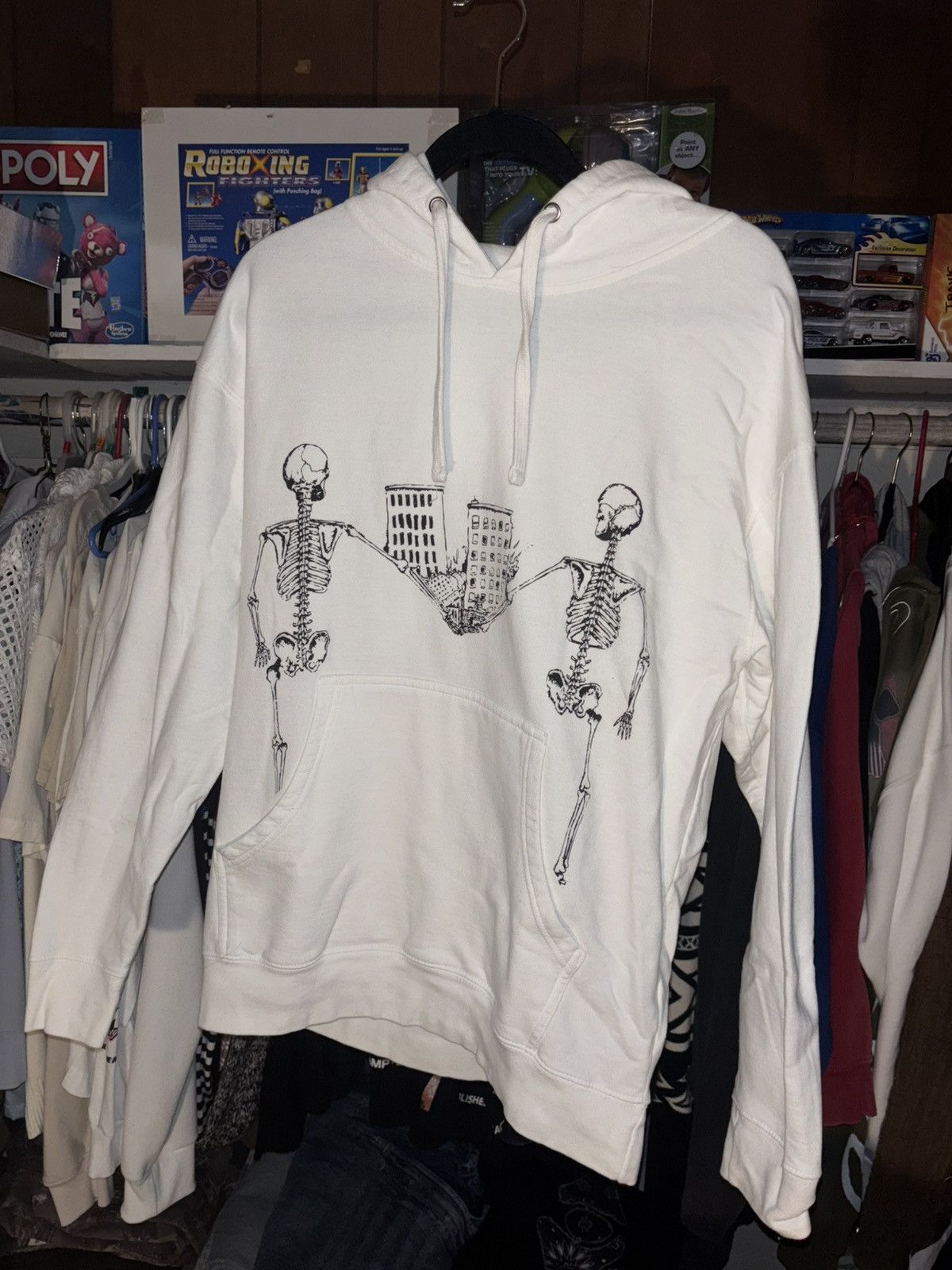Trippie Redd Trippie Redd 1400 White Hoodie Size US M / EU 48-50 / 2 - 1 Thumbnail