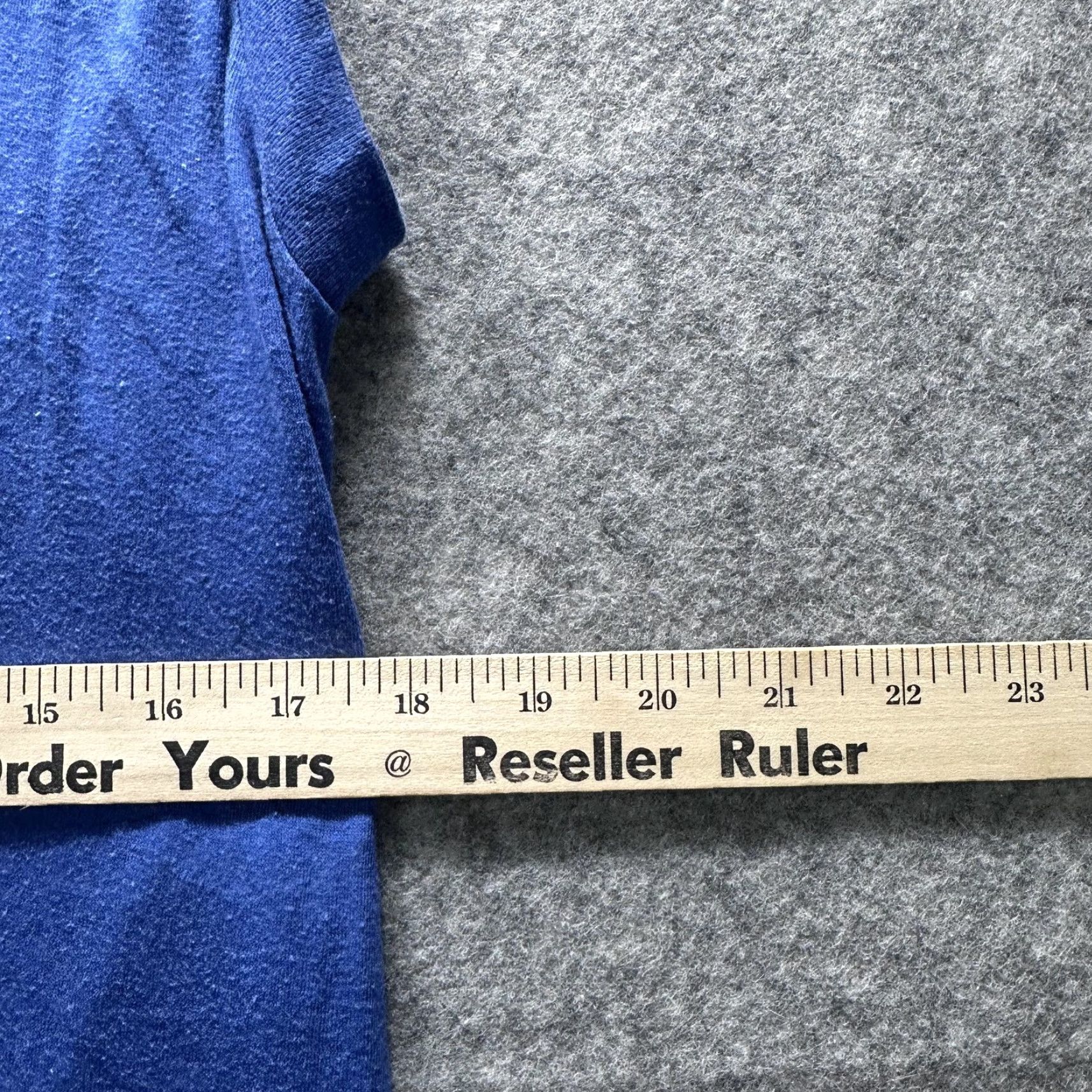 Vintage VINTAGE Wright's Shirt Mens Large Blue Sleeveless Muscle Tee Made USA Shirt Size US L / EU 52-54 / 3 - 6 Thumbnail