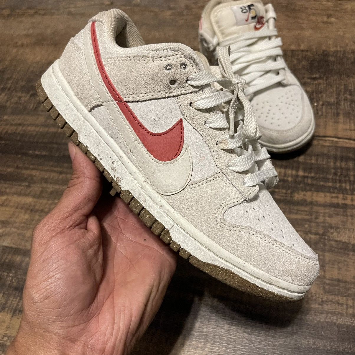 Nike Nike WMNs Dunk Low SE ‘85 Double Swoosh Size US 5.5 / EU 38 - 1 Thumbnail
