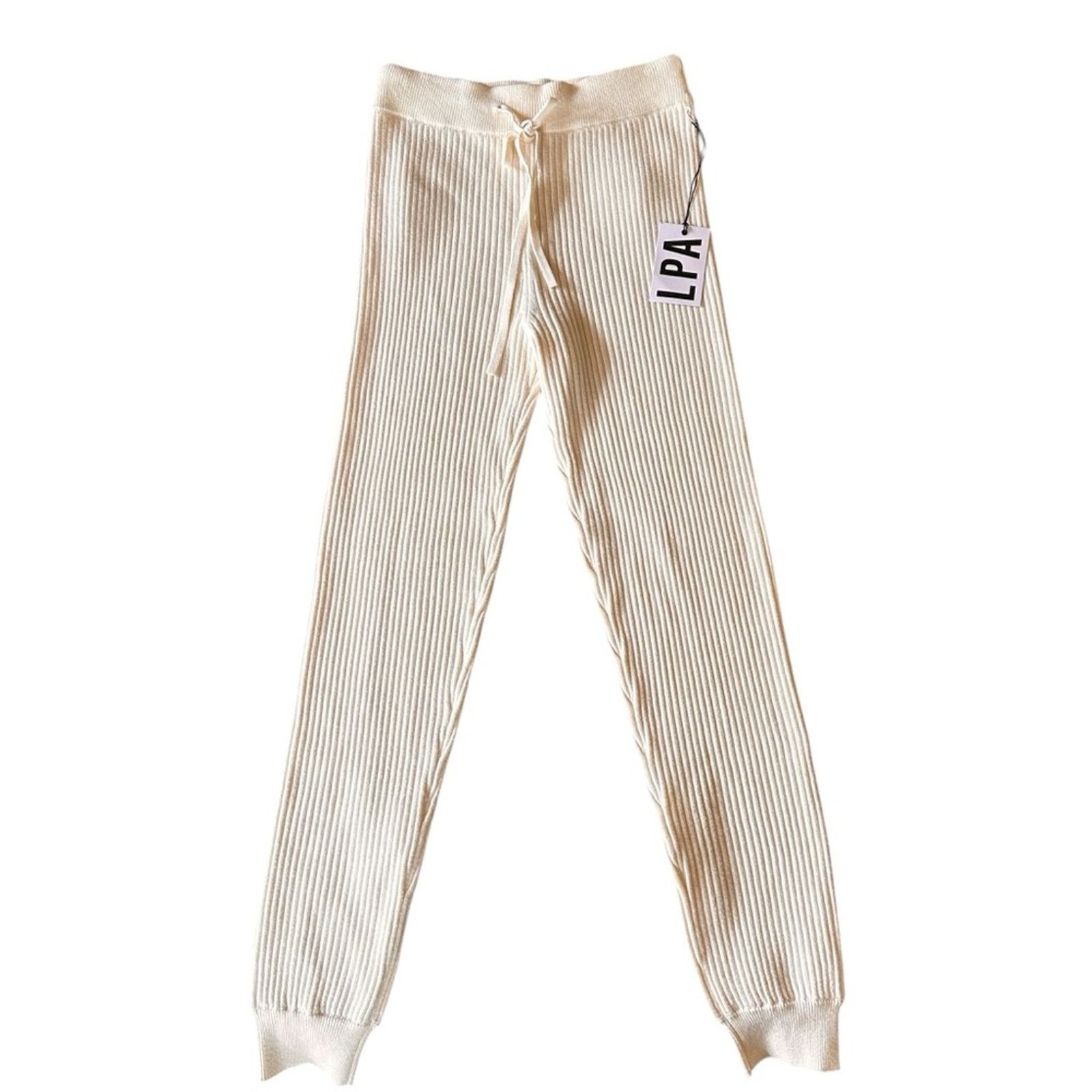 REVOLVE NWT LPA Wide Rib Jogger – Neutral – Size XS Size 26" / US 2 / IT 38 - 6 Thumbnail