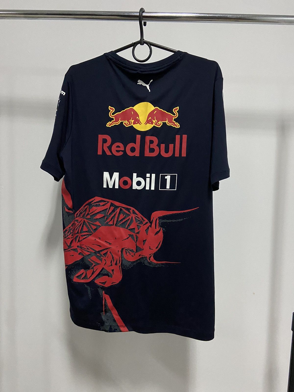 Red Bull × Vintage Puma Red bull t shirt big logo racing vintage Size US S / EU 44-46 / 1 - 1 Thumbnail