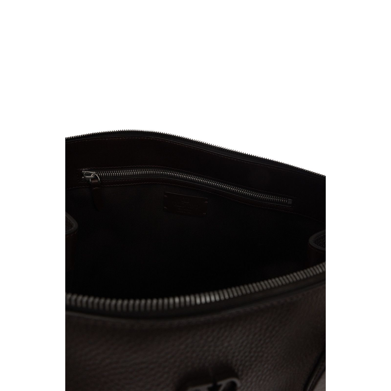 Valentino VALENTINO GARAVANI Brown Leather Top Handle Bag New & Authen Size ONE SIZE - 4 Thumbnail