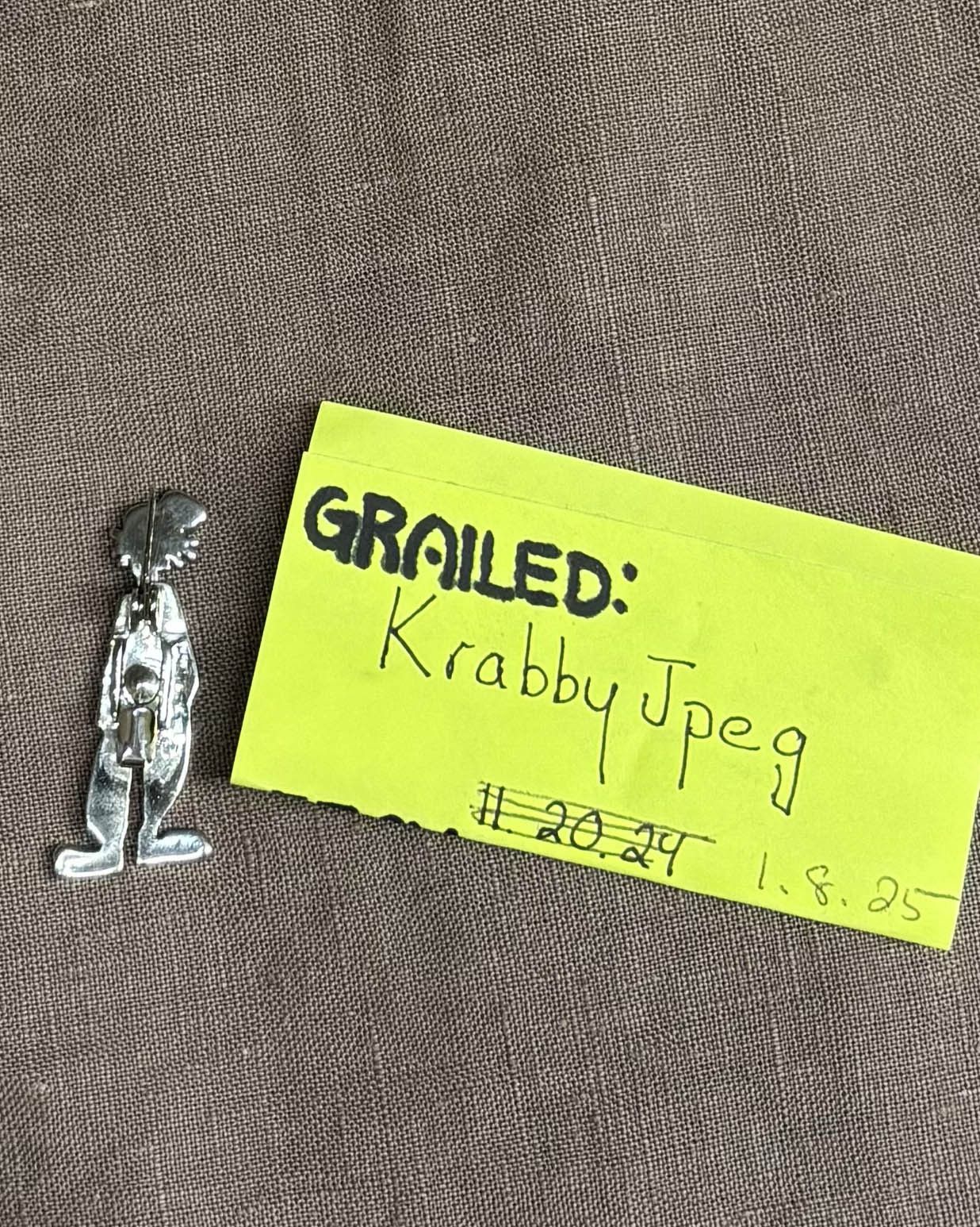 Stussy 90's Vintage Stussy Sterling Silver Raggamon Brooch Size ONE SIZE - 5 Thumbnail
