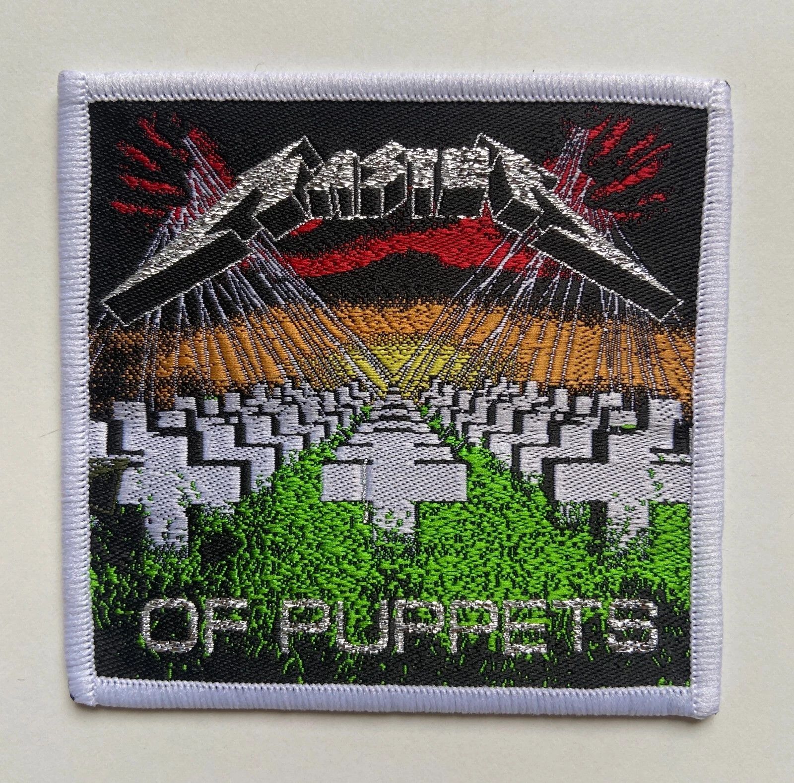 Other METALLICA - M.O.P. MEGA RARE "WHITE BORDER" WOVEN PATCH Size ONE SIZE - 1 Preview