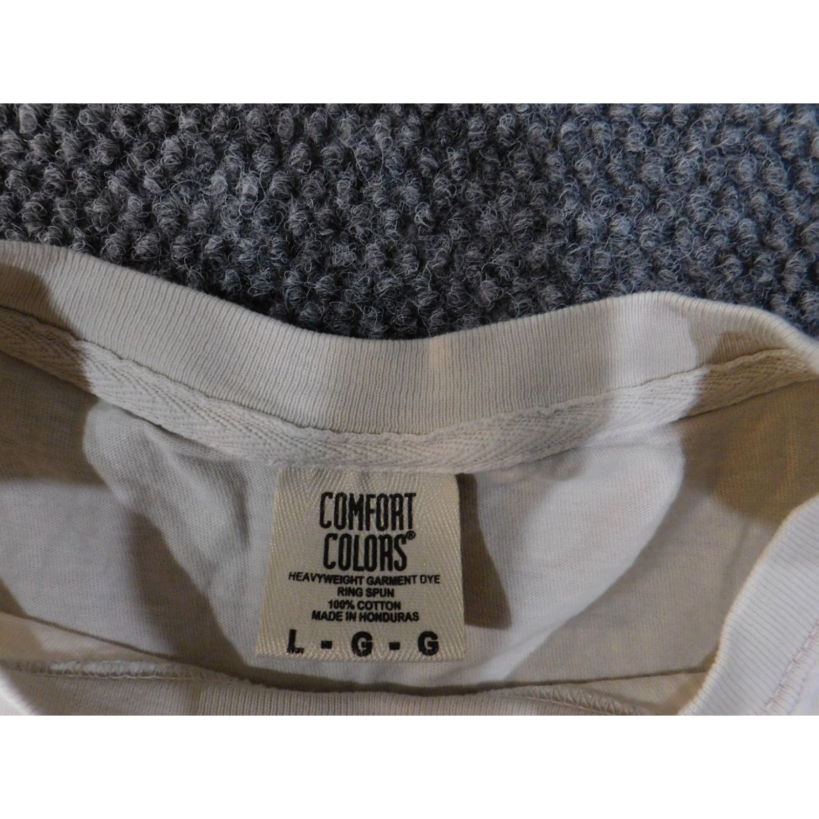 Comfort Colors Comfort Colors T-Shirt Large Mens Beige Leo Lion Zodiac Graphic Crew Neck Short Sleeve Cotton Size US L / EU 52-54 / 3 - 6 Thumbnail