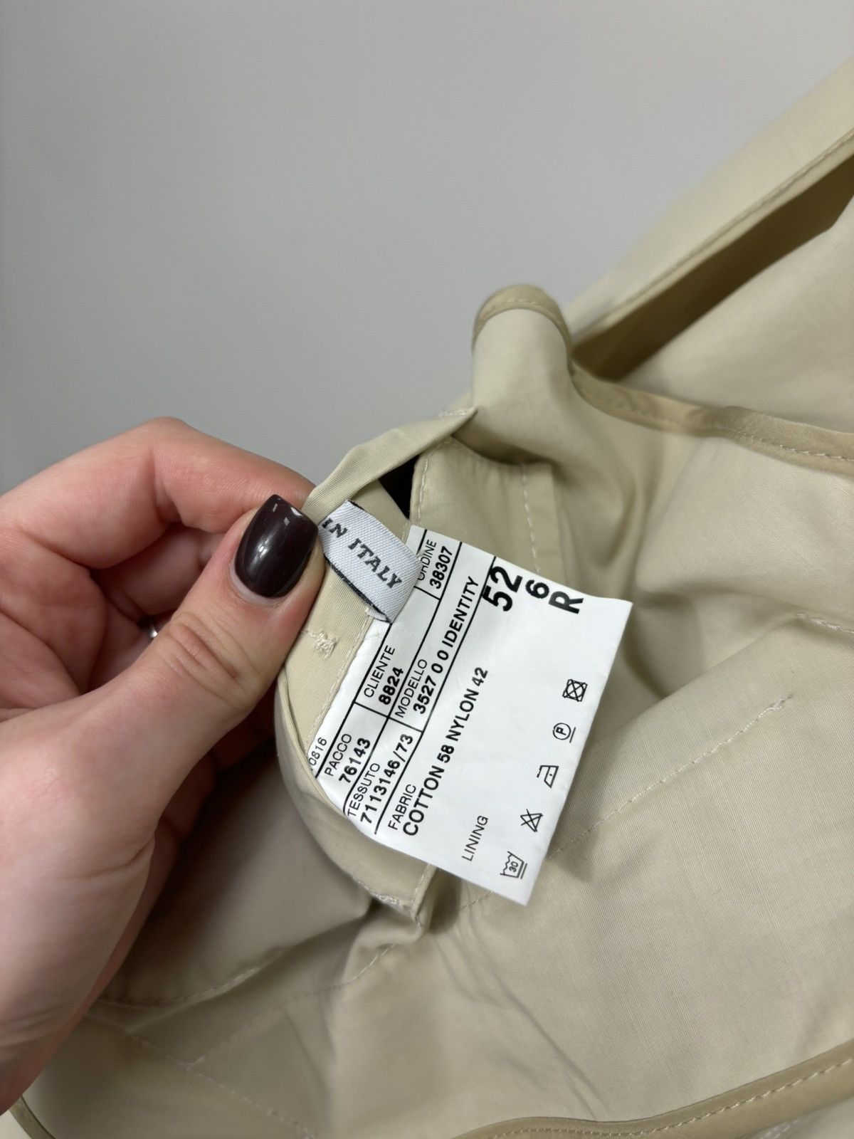 Corneliani Corneliani Men’s Italian Classic Luxury Nylon Trench Coat Size US L / EU 52-54 / 3 - 19 Thumbnail