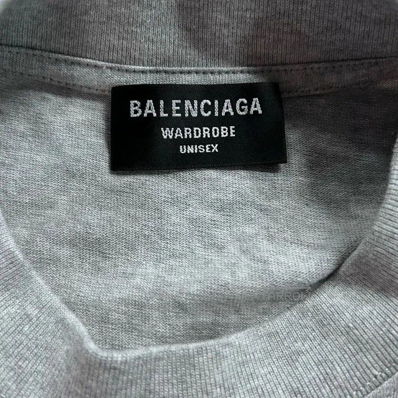 Balenciaga Balenciaga Gray Logo Print Short Sleeve T-Shirt. Size US XS / EU 42 / 0 - 4 Thumbnail