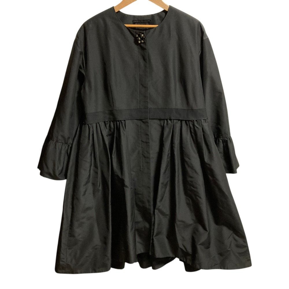 Other Other FOXEY Spring Flare Coat Silk Coat Textile Outerwear 36707 DUTY FREE for USA Size ONE SIZE - 1 Thumbnail