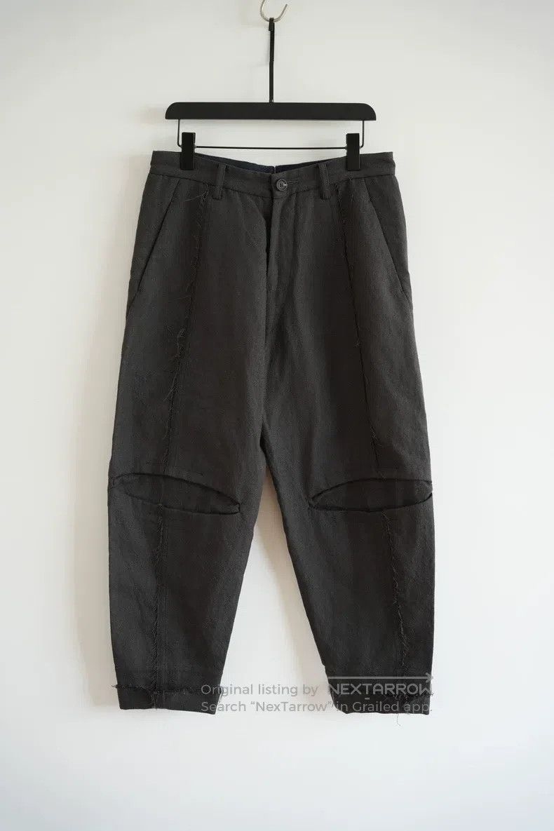 Ziggy Chen Ziggy Chen Torn Hem Trousers Size US 30 / EU 46 - 1 Thumbnail