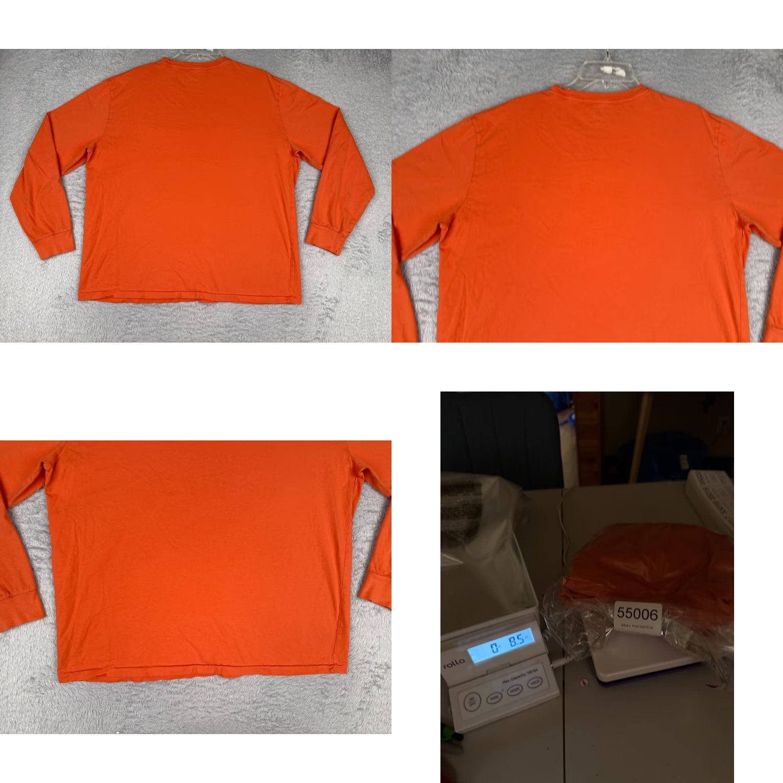 Polo Ralph Lauren VINTAGE Polo Ralph Lauren Shirt Men XL Orange Long Sleeve 100% Cotton READ Size US XL / EU 56 / 4 - 9 Thumbnail