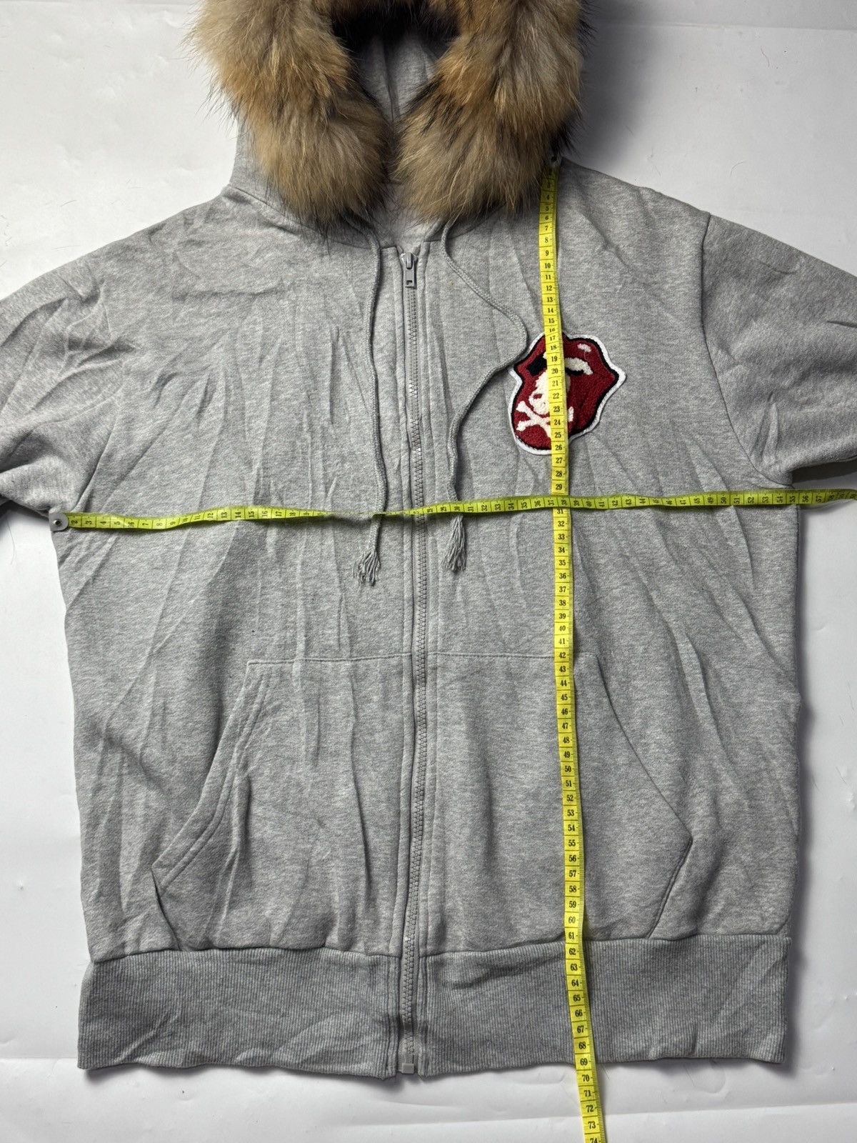 If Six Was Nine × Japanese Brand × Le Grande Bleu (L.G.B.) Furhoodie Skulls Gun Japanese Style Ifsix Lgb Size US L / EU 52-54 / 3 - 6 Thumbnail