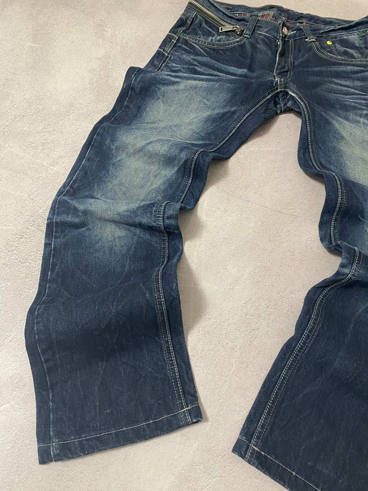 Japanese Brand × Vintage Avant Garde pants If Six Was Nine style y2k jeans Size US 32 / EU 48 - 2 Thumbnail