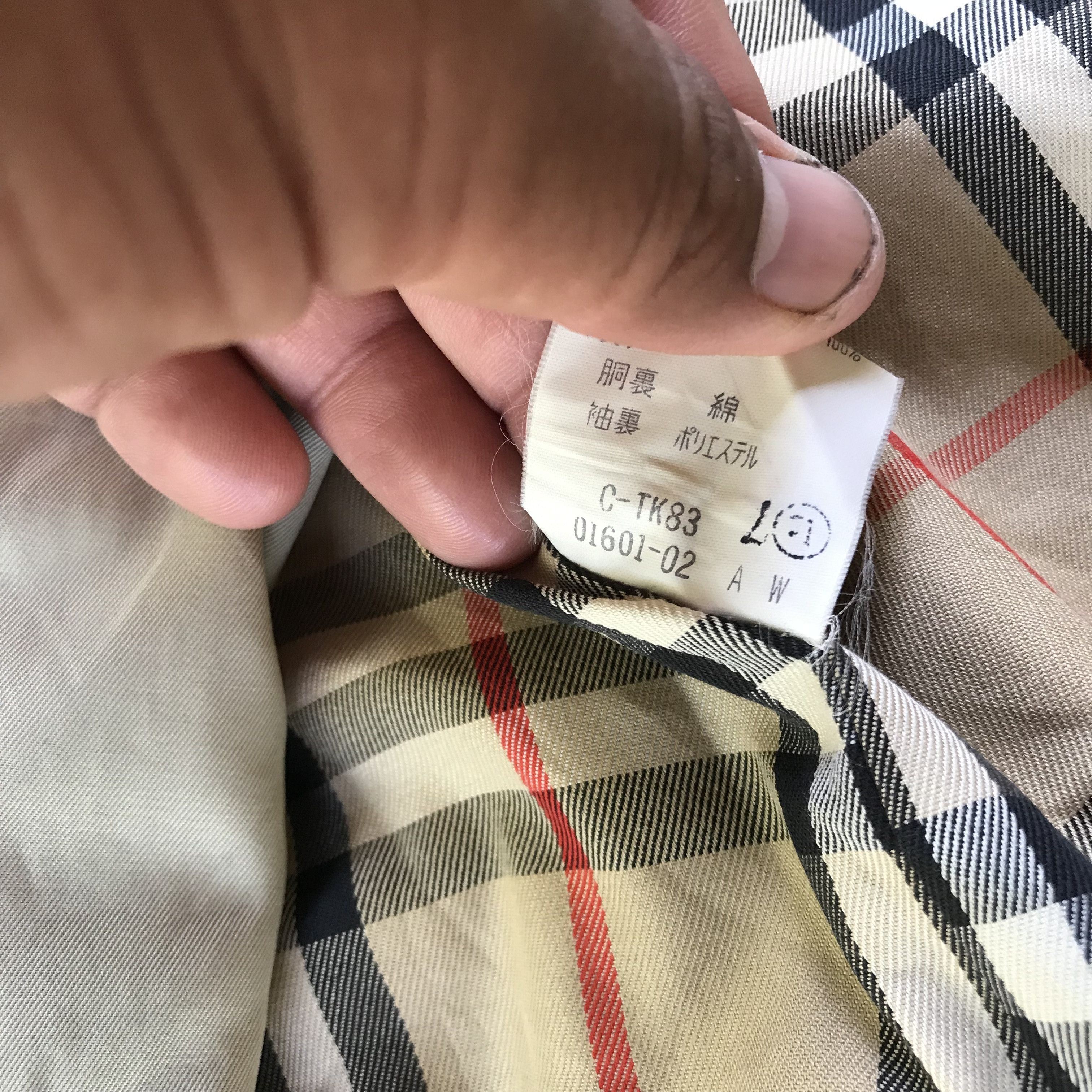 Burberry Vintage 90s Burberry Nova Check Trench Coat Jacket / medium Size US M / EU 48-50 / 2 - 14 Thumbnail