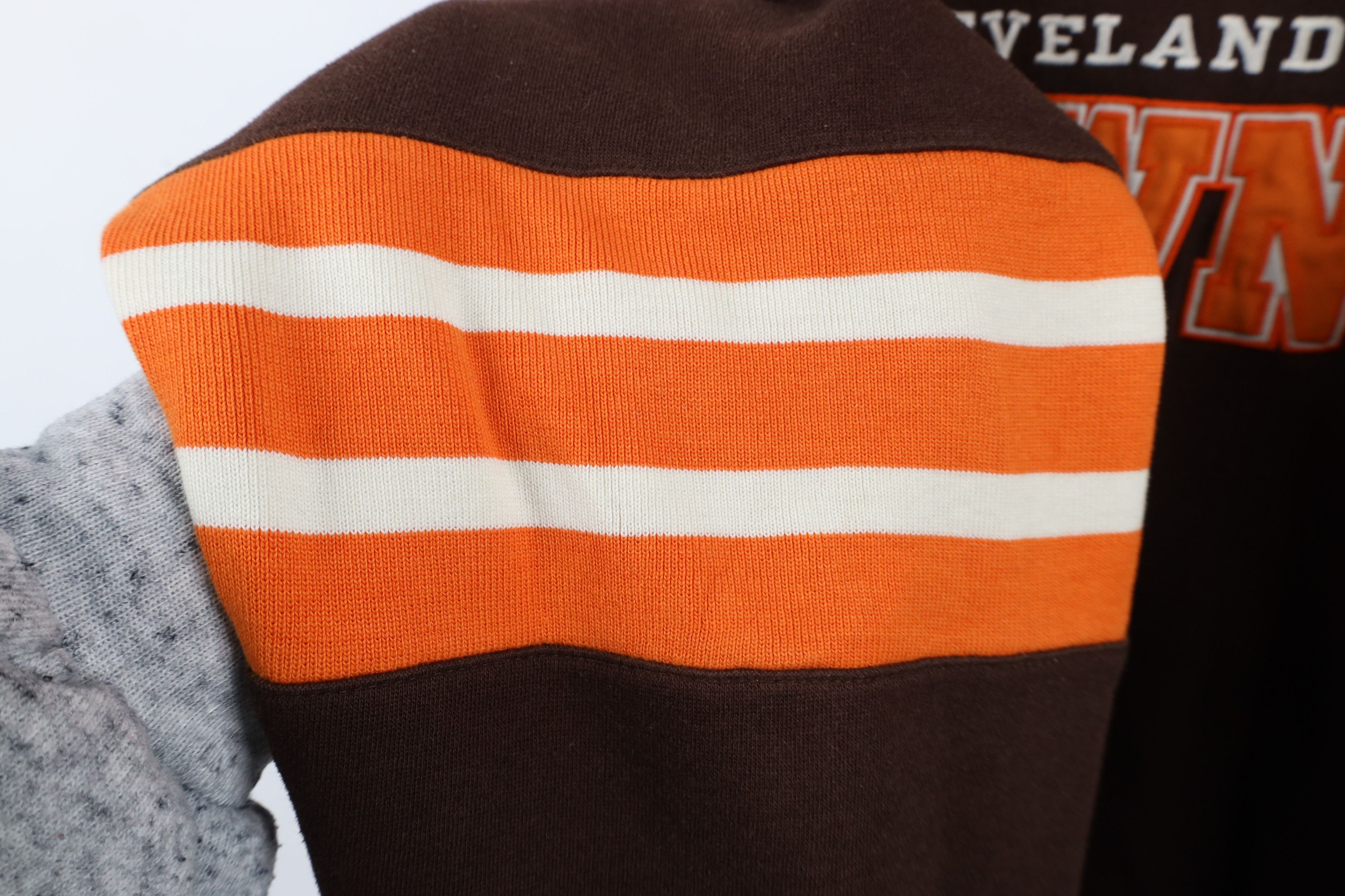 Vintage Vintage 90s Spell Heavy Cleveland Browns Football Sweatshirt Size US XXL / EU 58 / 5 - 7 Thumbnail