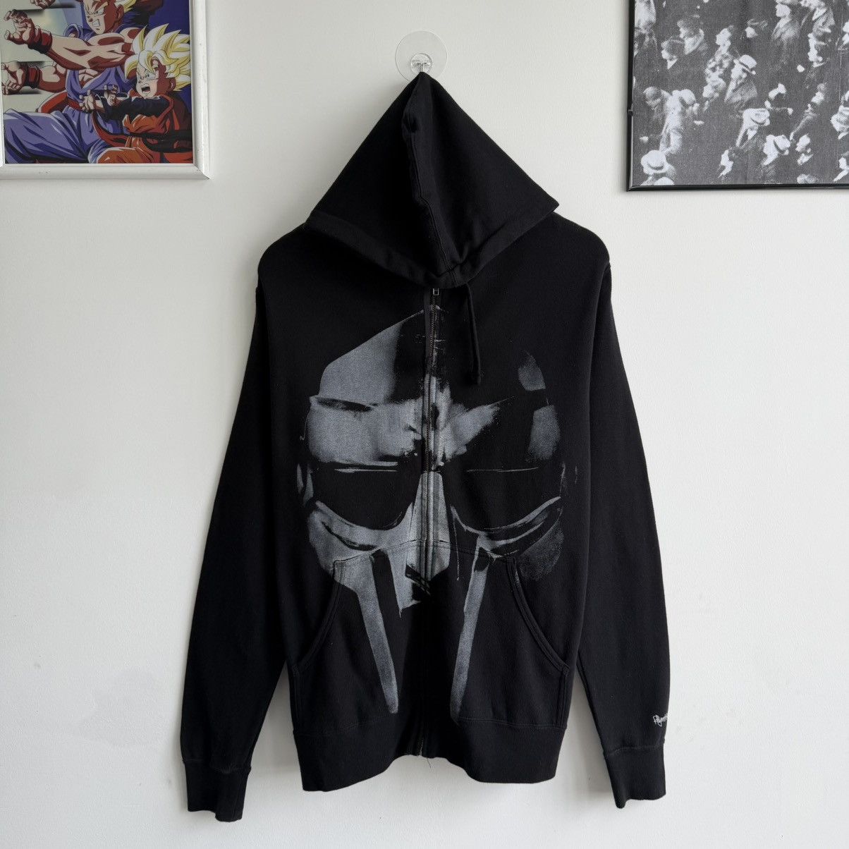 MF Doom Vintage MF DOOM Big Mask Hoodie Size US M / EU 48-50 / 2 - 1 Thumbnail